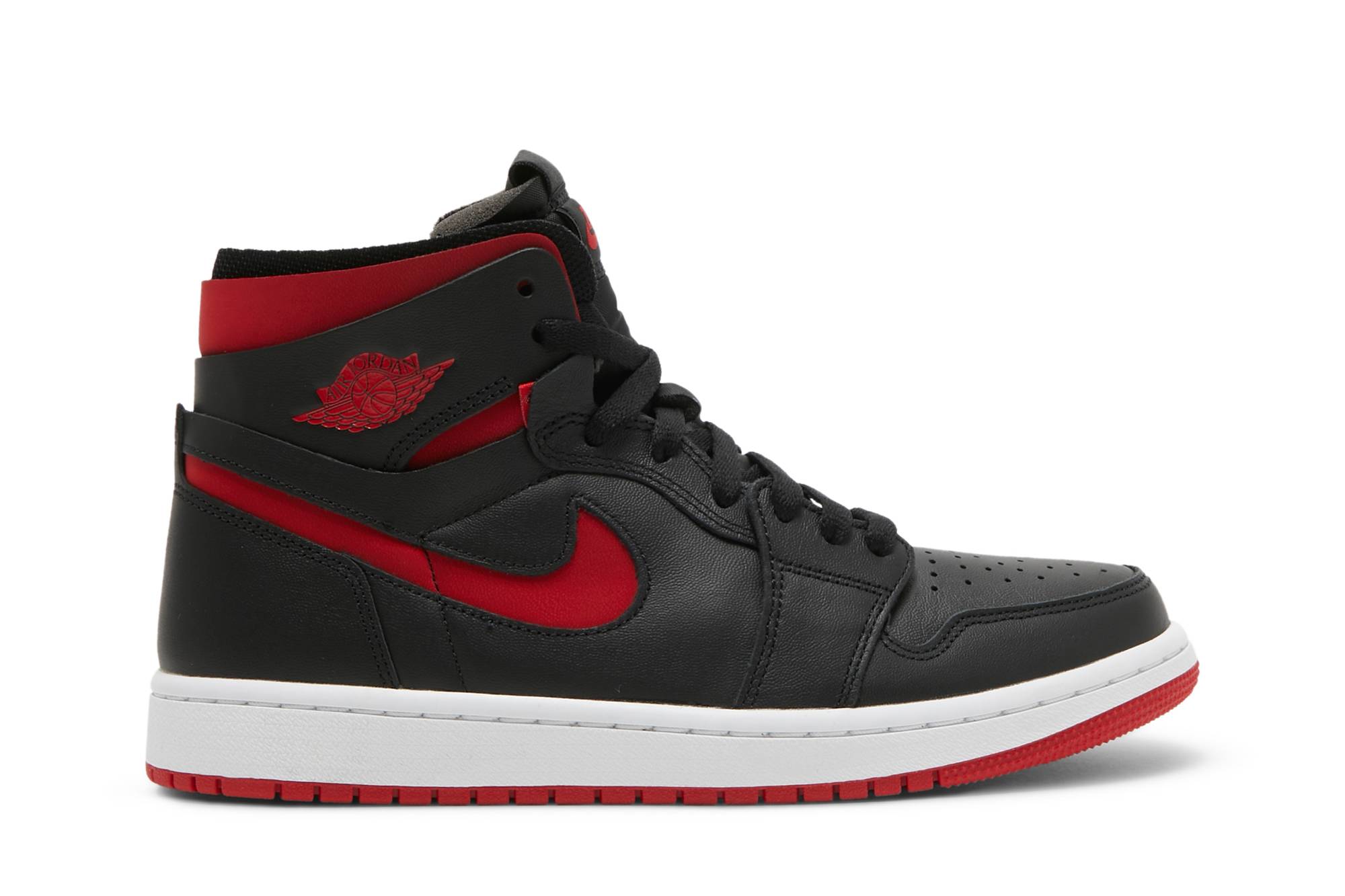 (Women) Air Jordan 1 High Zoom Comfort Black University Red CT0979-006 Nicesnk