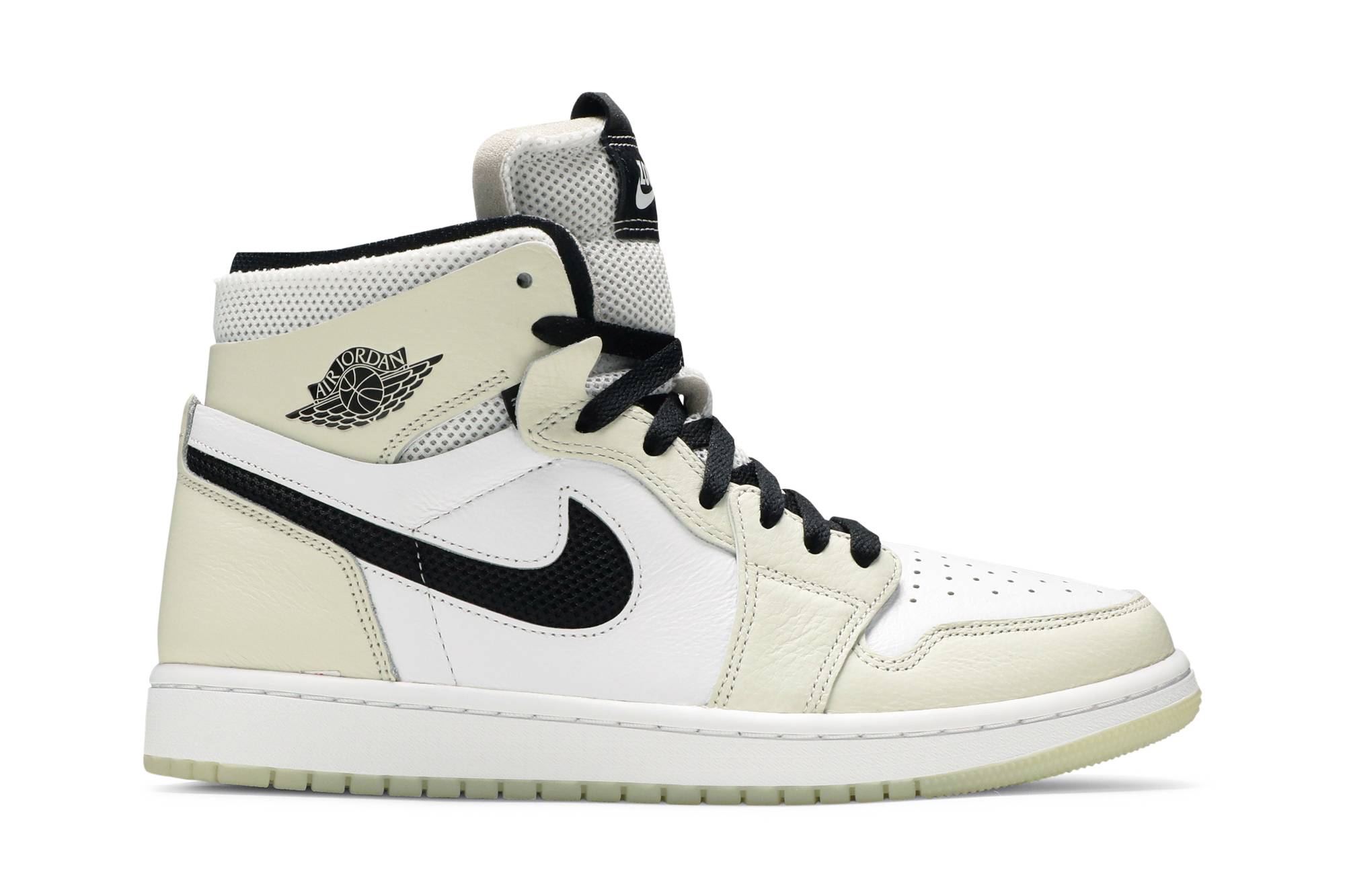 (Women) Air Jordan 1 High Zoom Comfort Light Bone CT0979-002 Nicesnk