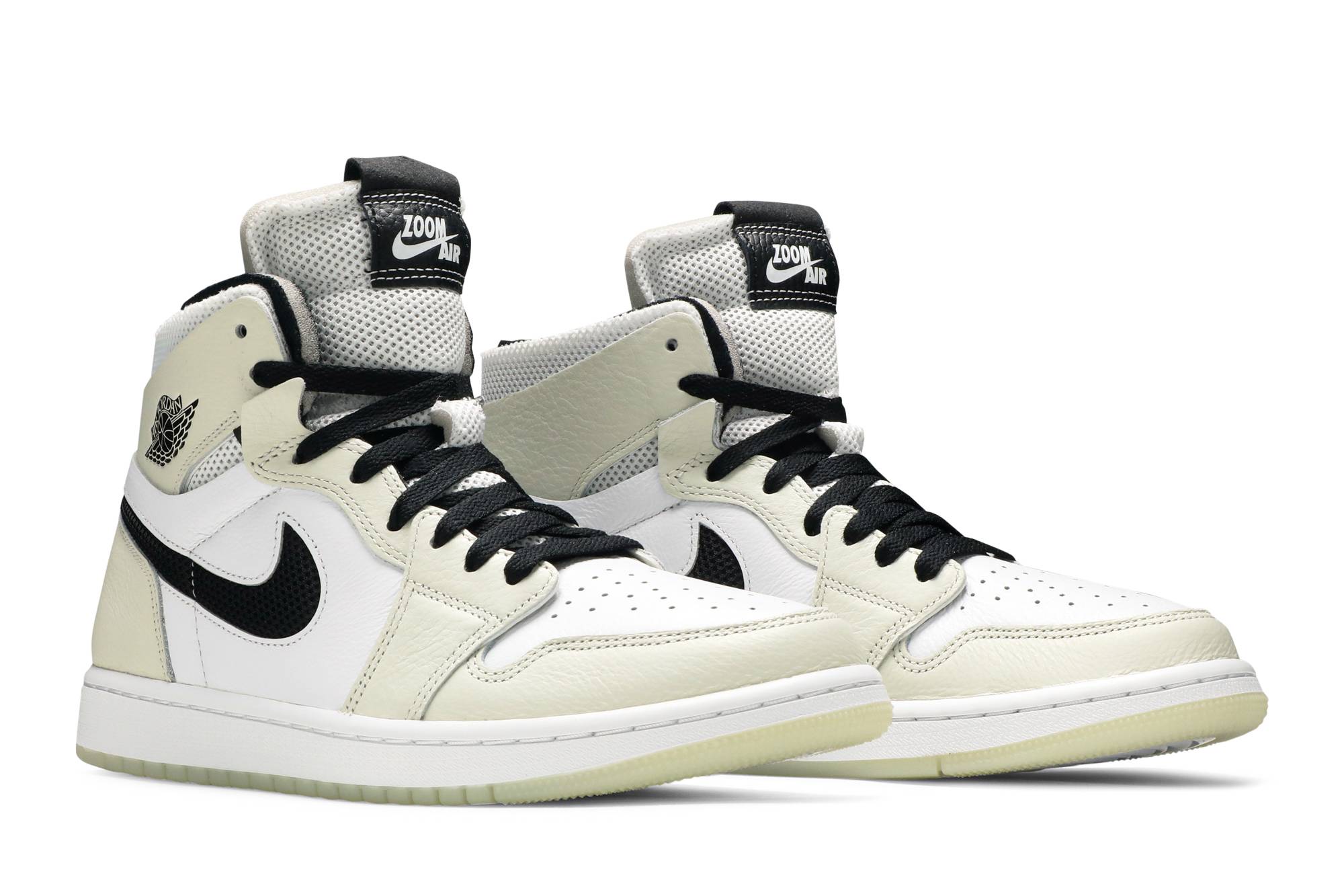 (Women) Air Jordan 1 High Zoom Comfort Light Bone CT0979-002 Nicesnk