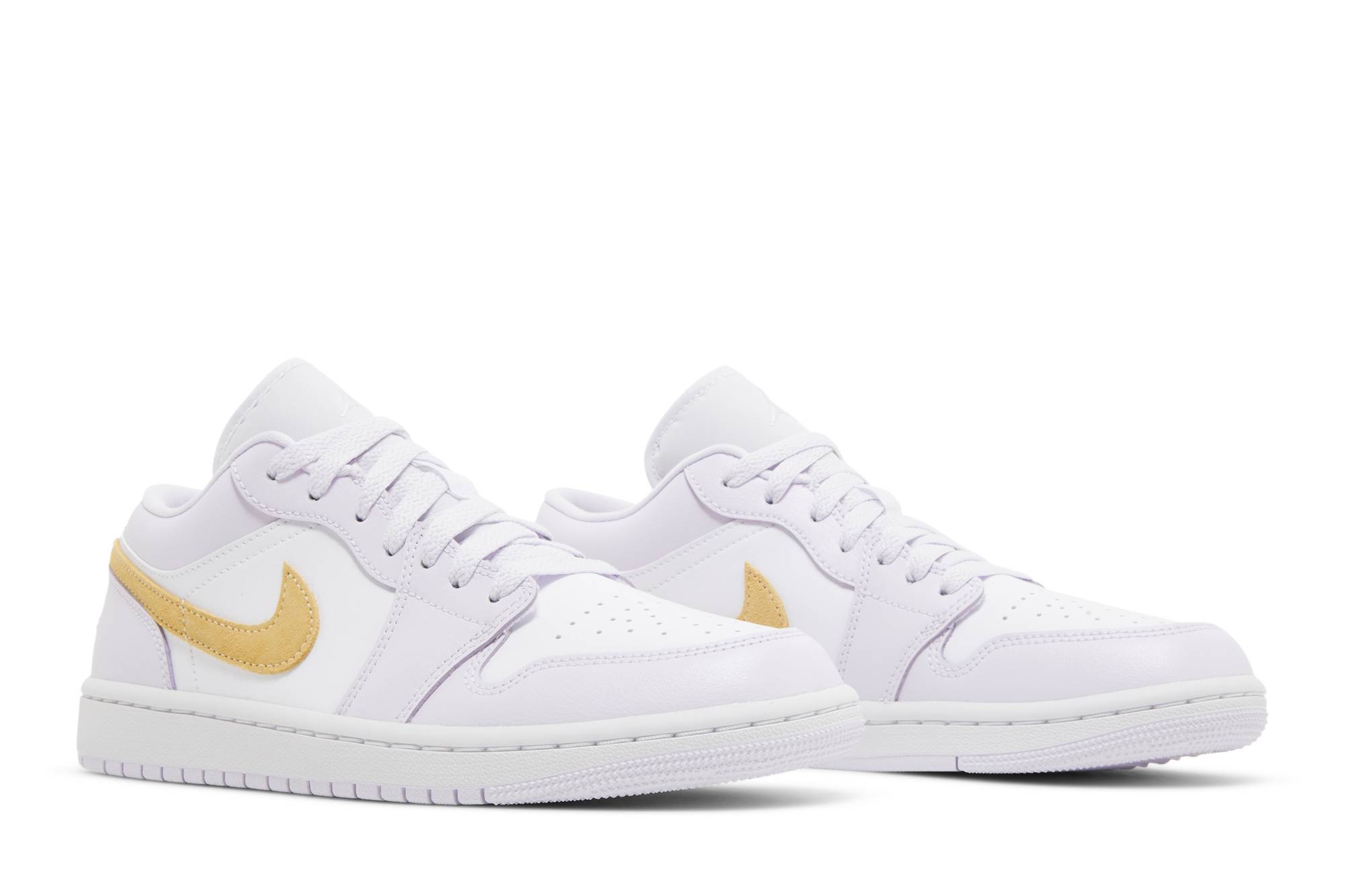 (Women) Air Jordan 1 Low Barely Grape DC0774-501 Nicesnk