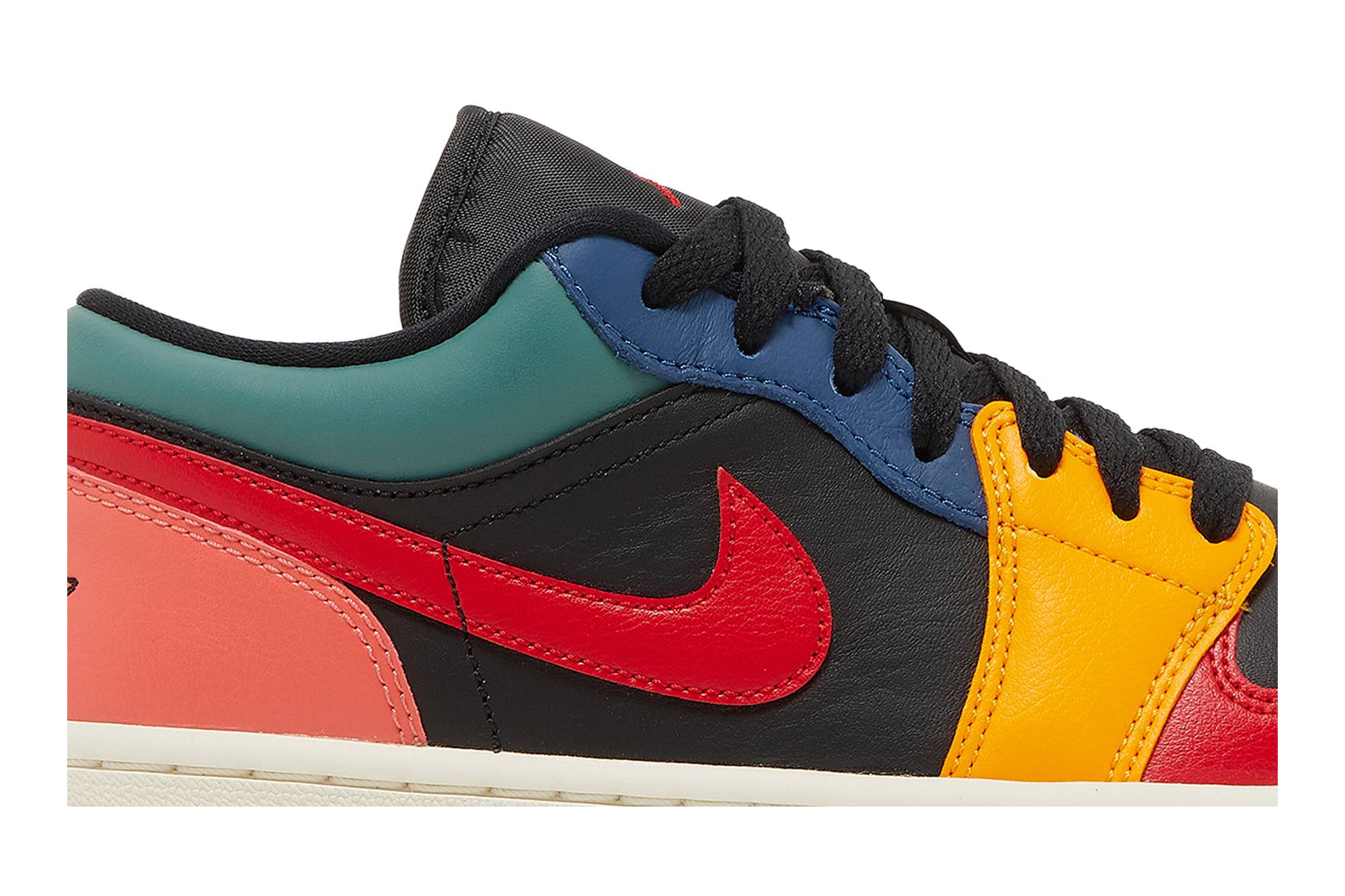 (Women) Air Jordan 1 Low Black Multi DN3739-060 Nicesnk