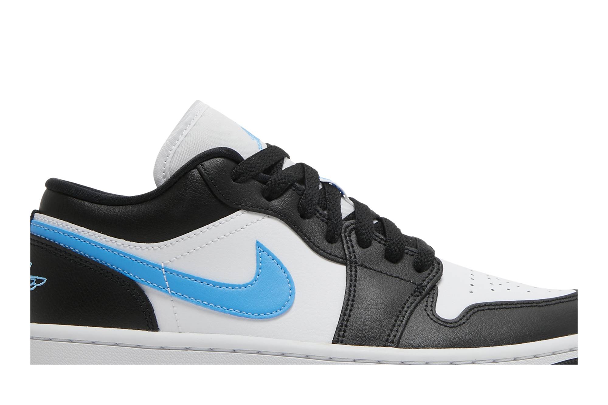 (Women) Air Jordan 1 Low ‘Black University Blue’ DC0774-041