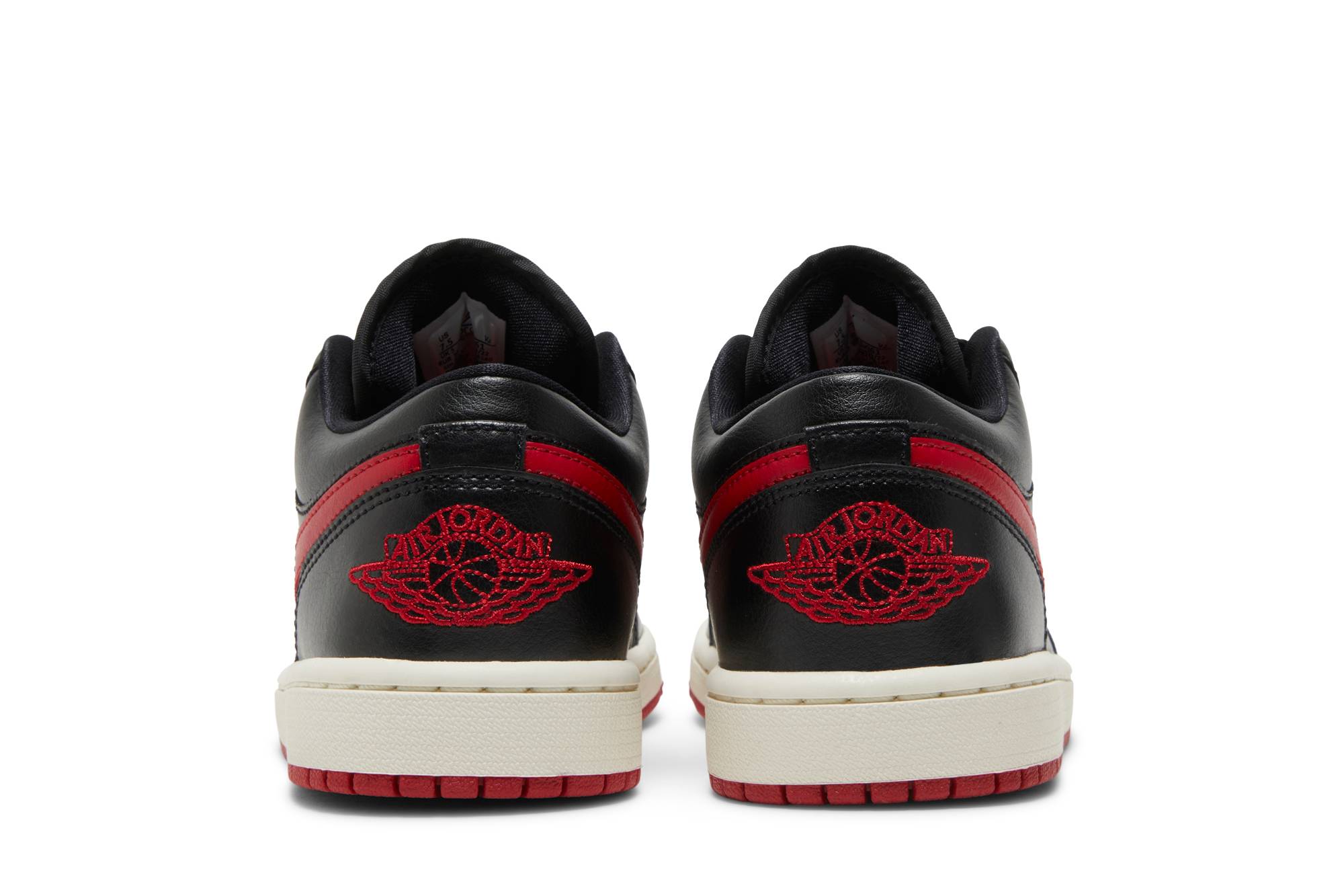 (Women) Air Jordan 1 Low Bred Sail DC0774-061 Nicesnk