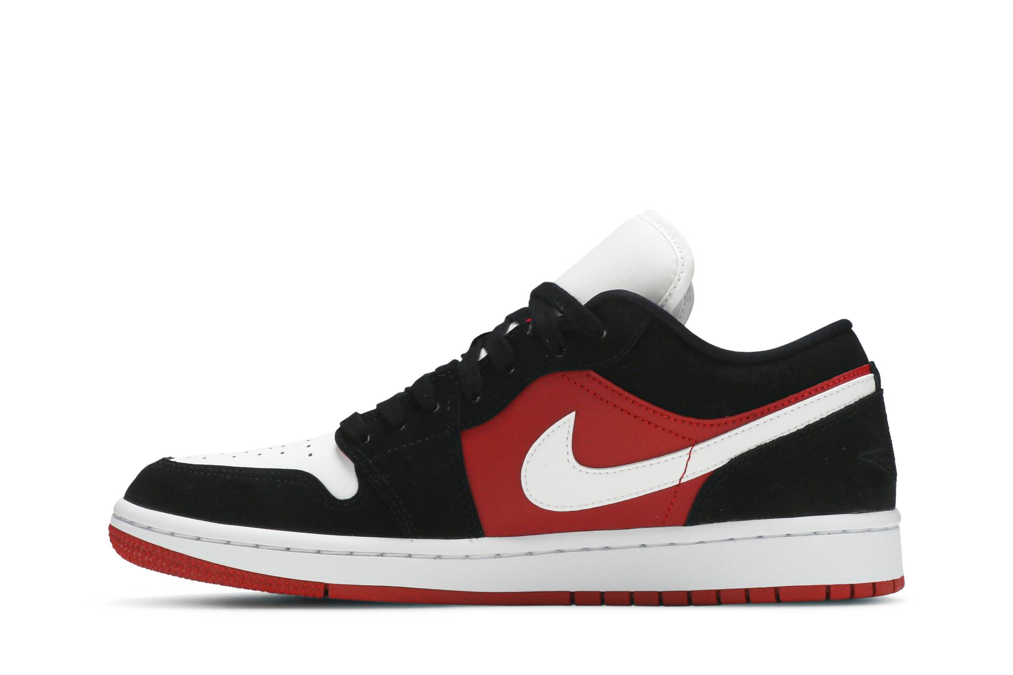 (Women) Air Jordan 1 Low Gym Red Black DC0774-016 Nicesnk