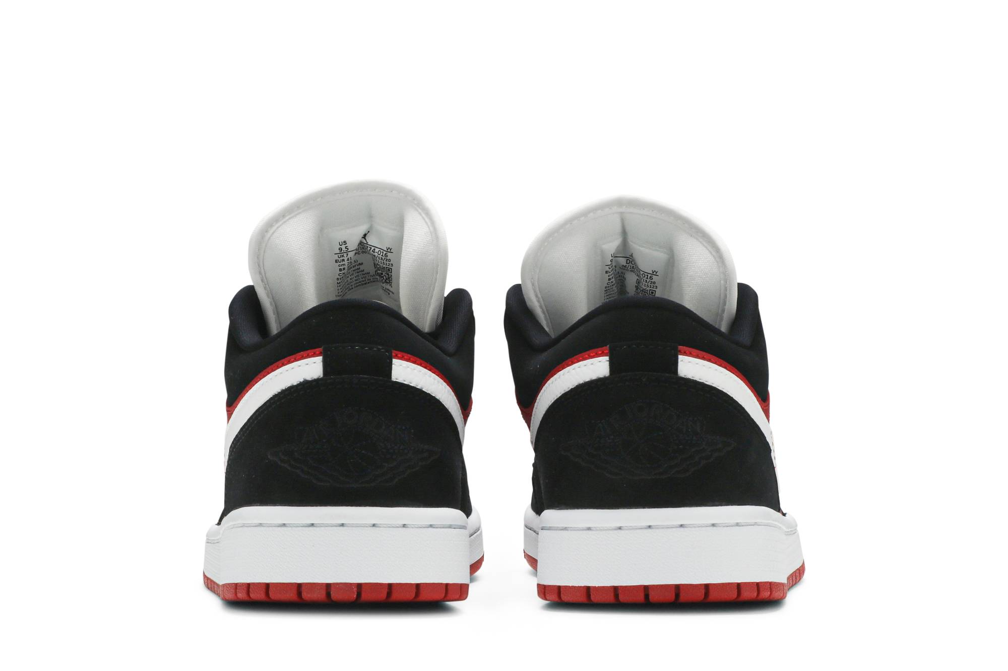 (Women) Air Jordan 1 Low Gym Red Black DC0774-016 Nicesnk