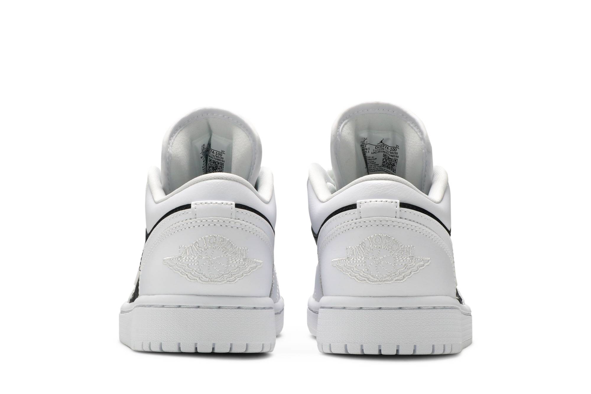 (Women) Air Jordan 1 Low Panda DC0774-100 Nicesnk