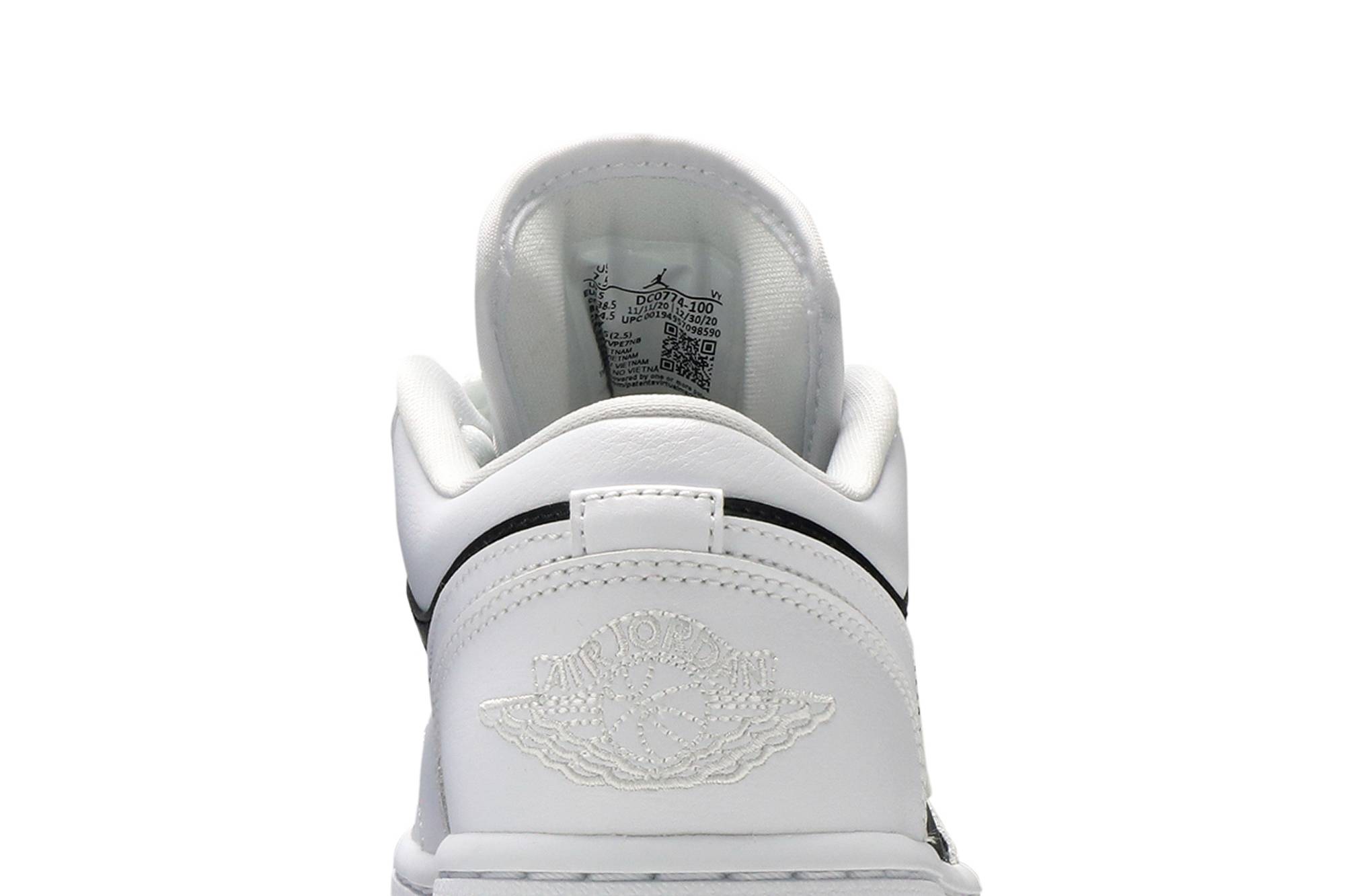 (Women) Air Jordan 1 Low Panda DC0774-100 Nicesnk