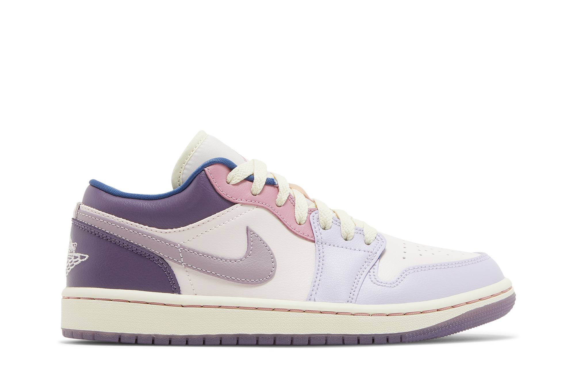 (Women) Air Jordan 1 Low Pastel Plum DZ2768-651 Nicesnk