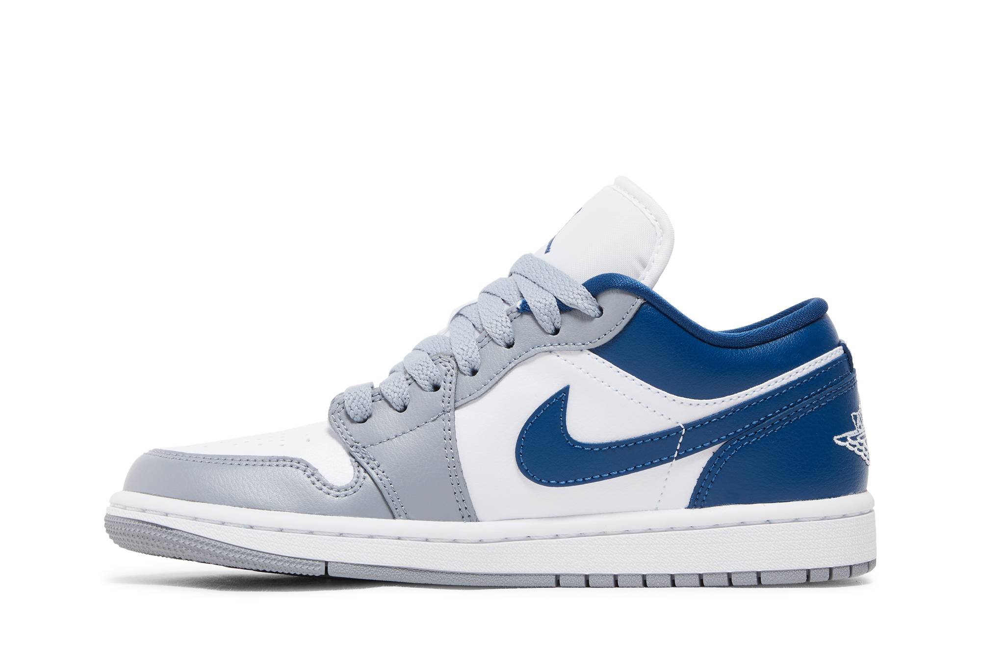 (Women) Air Jordan 1 Low ‘Stealth French Blue’ DC0774-042