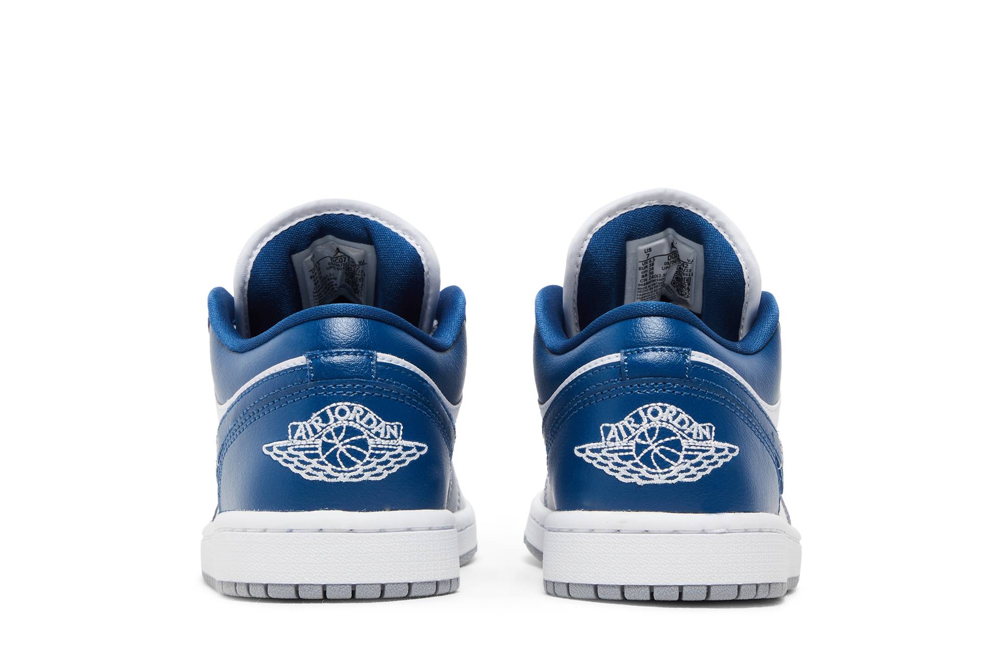 (Women) Air Jordan 1 Low ‘Stealth French Blue’ DC0774-042