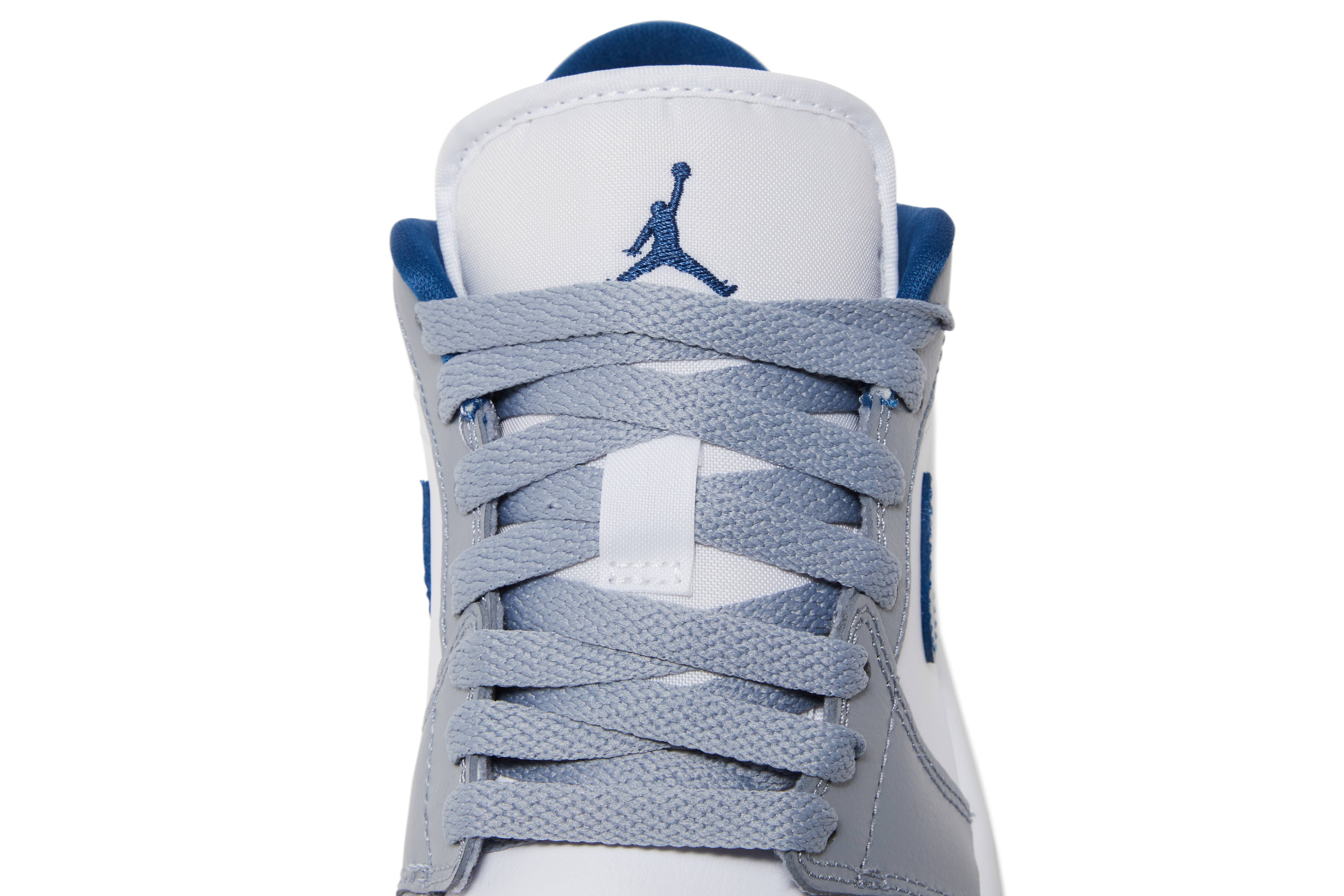 (Women) Air Jordan 1 Low ‘Stealth French Blue’ DC0774-042