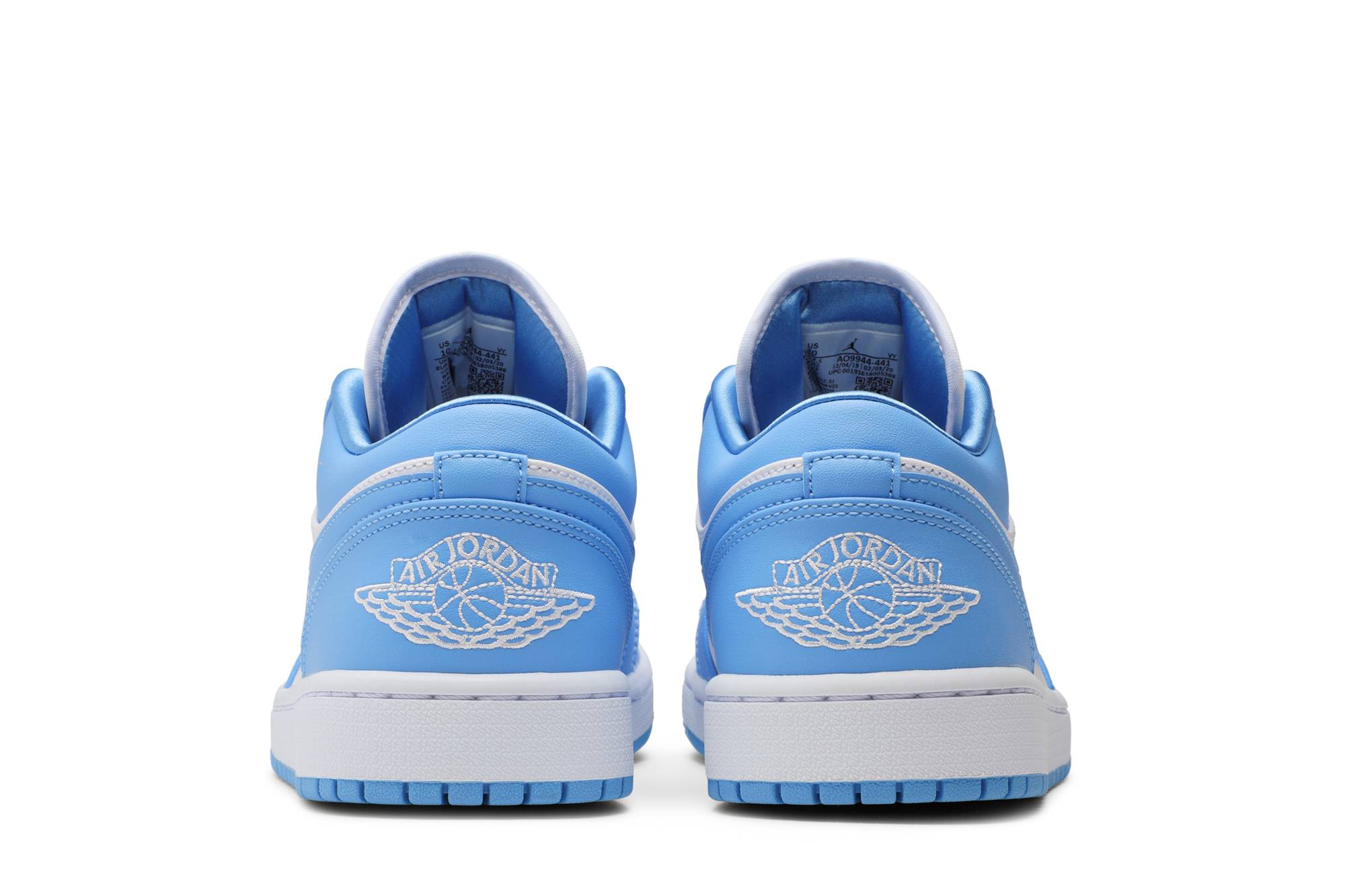 (Women) Air Jordan 1 Low ‘UNC’ AO9944-441