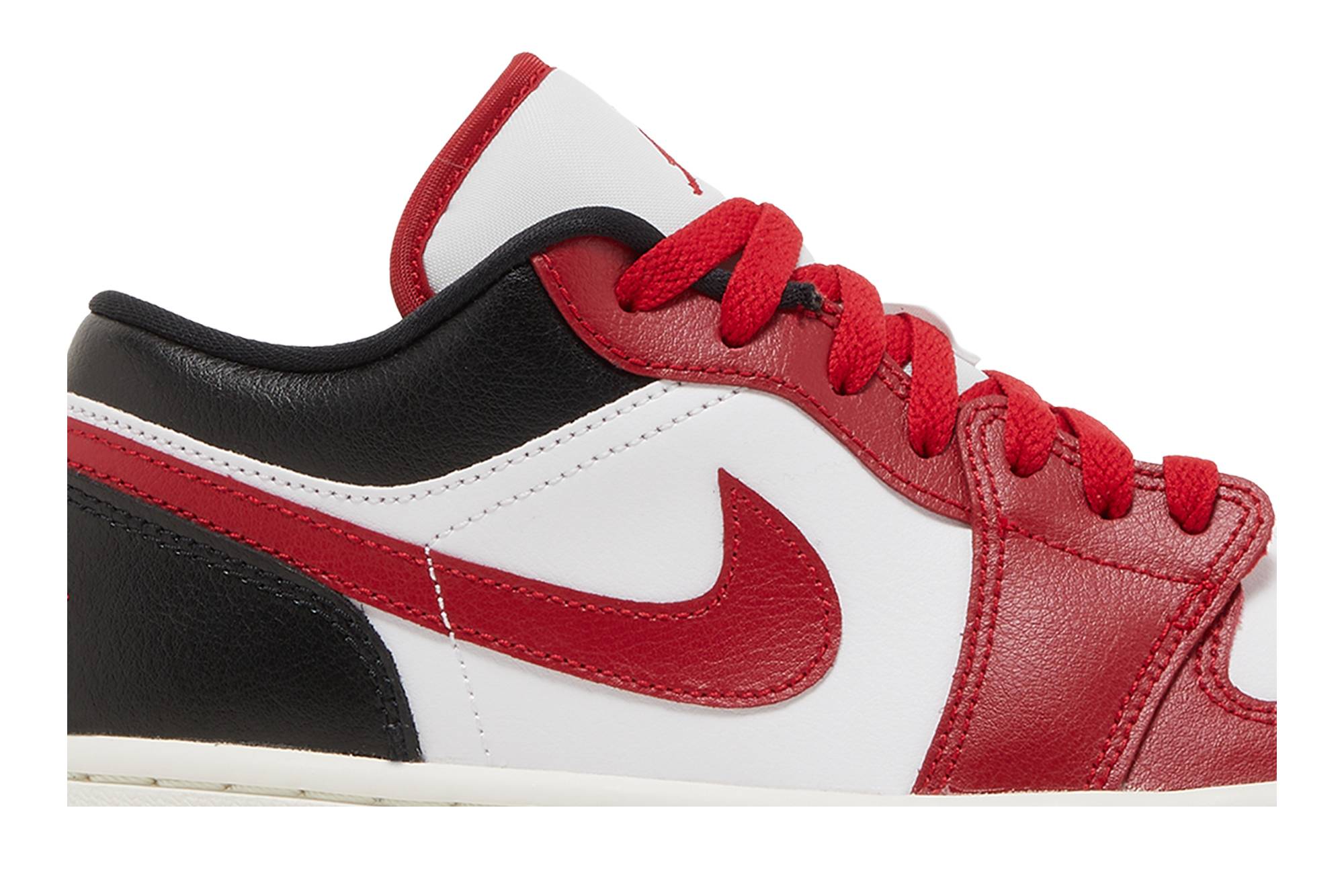 (Women) Air Jordan 1 Low ‘White Gym Red’ DC0774-160