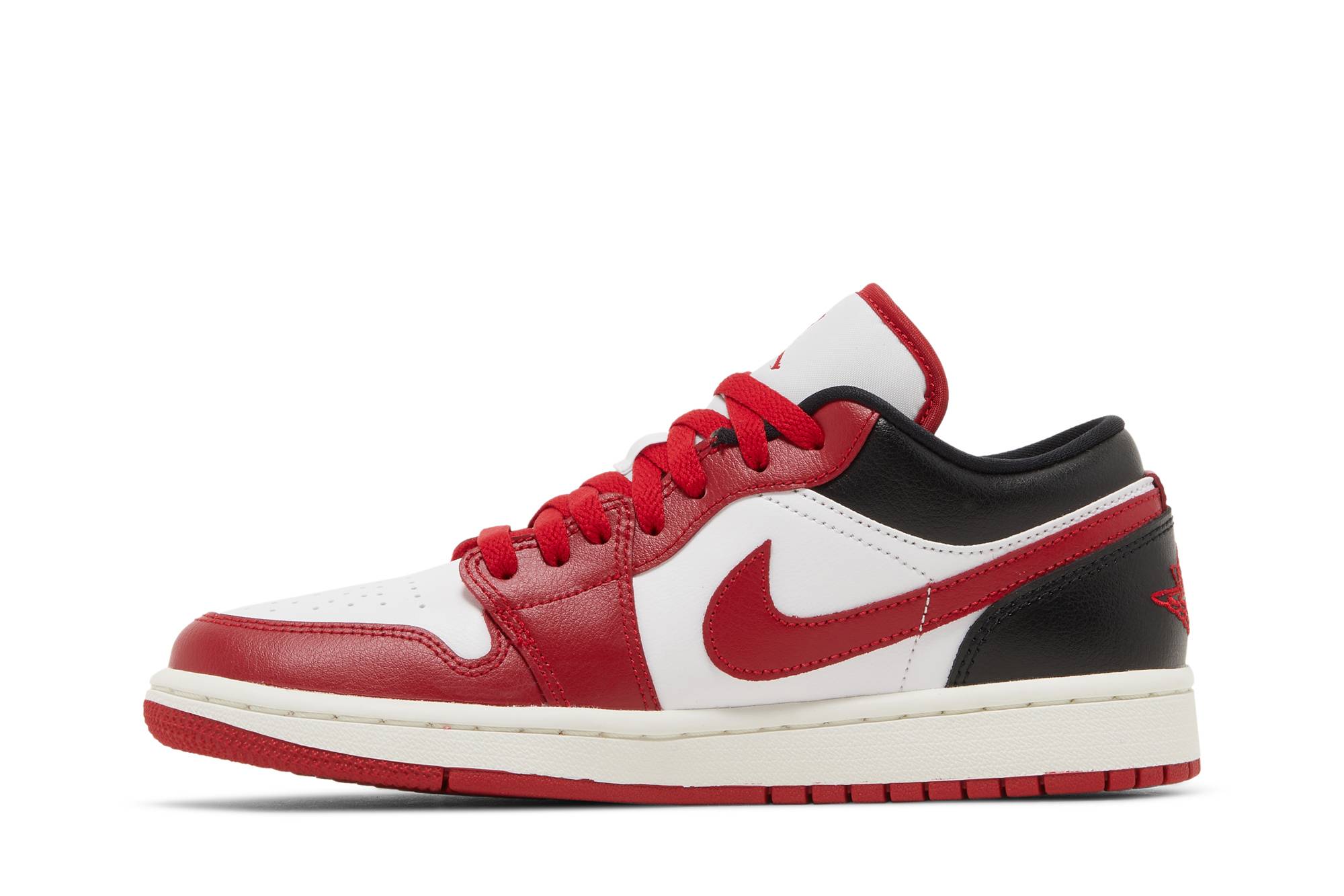 (Women) Air Jordan 1 Low ‘White Gym Red’ DC0774-160