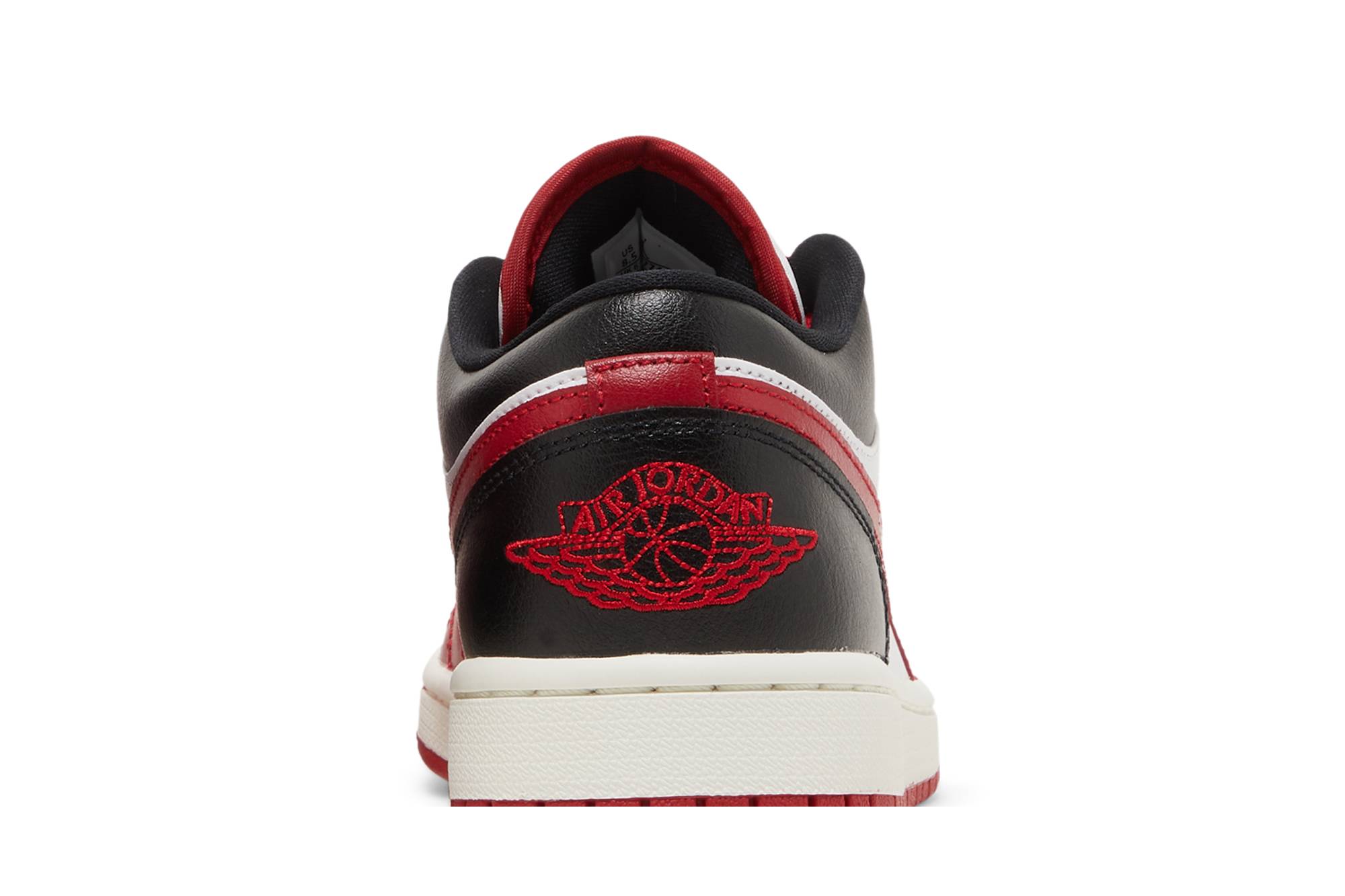 (Women) Air Jordan 1 Low ‘White Gym Red’ DC0774-160