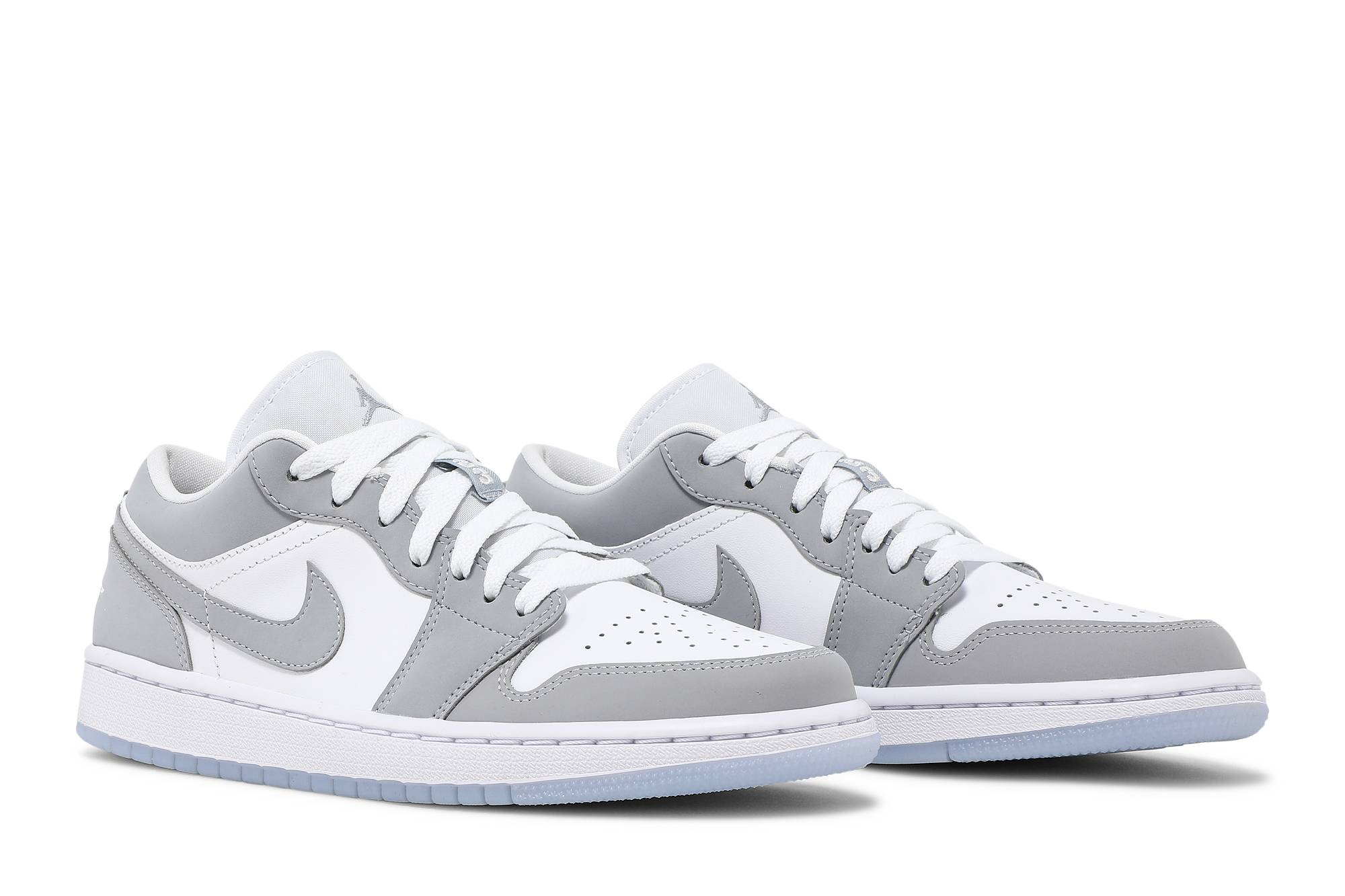 (Women) Air Jordan 1 Low ‘White Wolf Grey’ DC0774-105