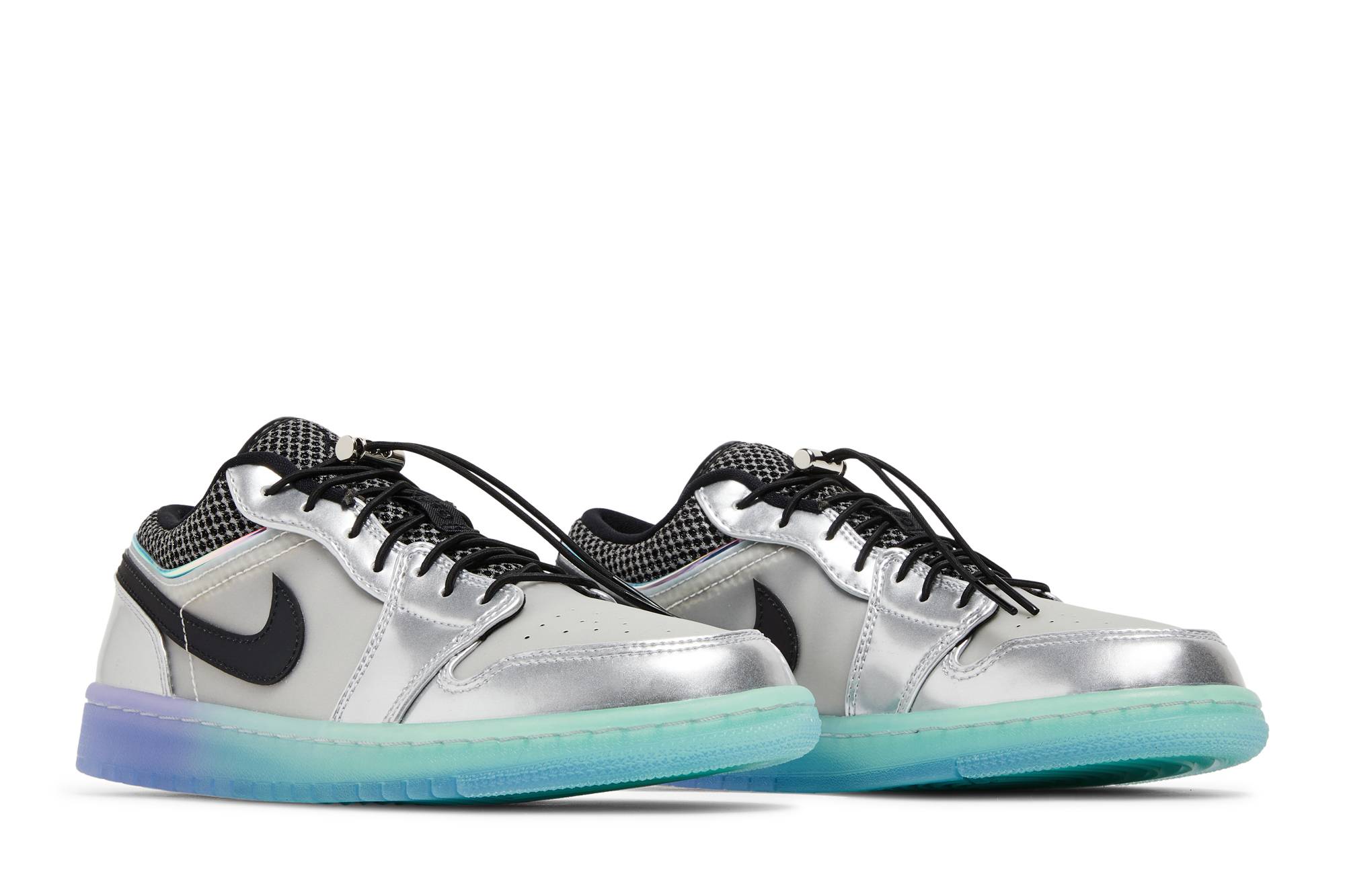 (Women) Air Jordan 1 Low SE ‘Metallic Silver Gradient’ DJ5199-109