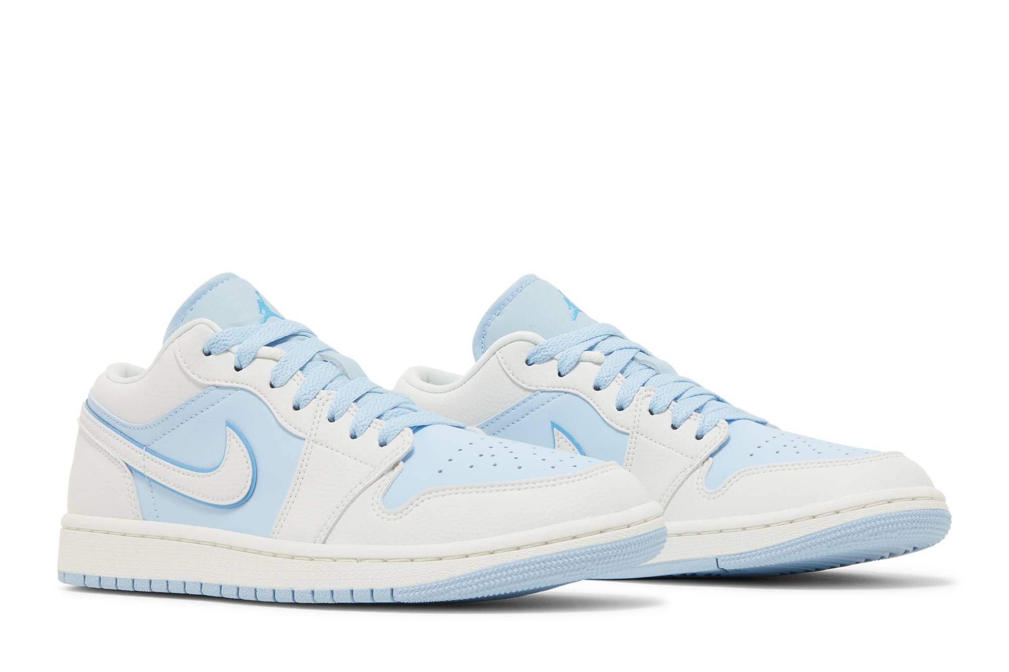 (Women) Air Jordan 1 Low SE Reverse Ice Blue DV1299-104 Nicesnk