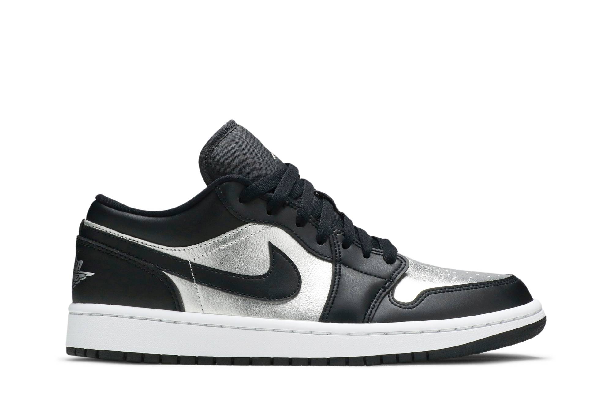 (Women) Air Jordan 1 Low SE Silver Toe DA5551-001 Nicesnk