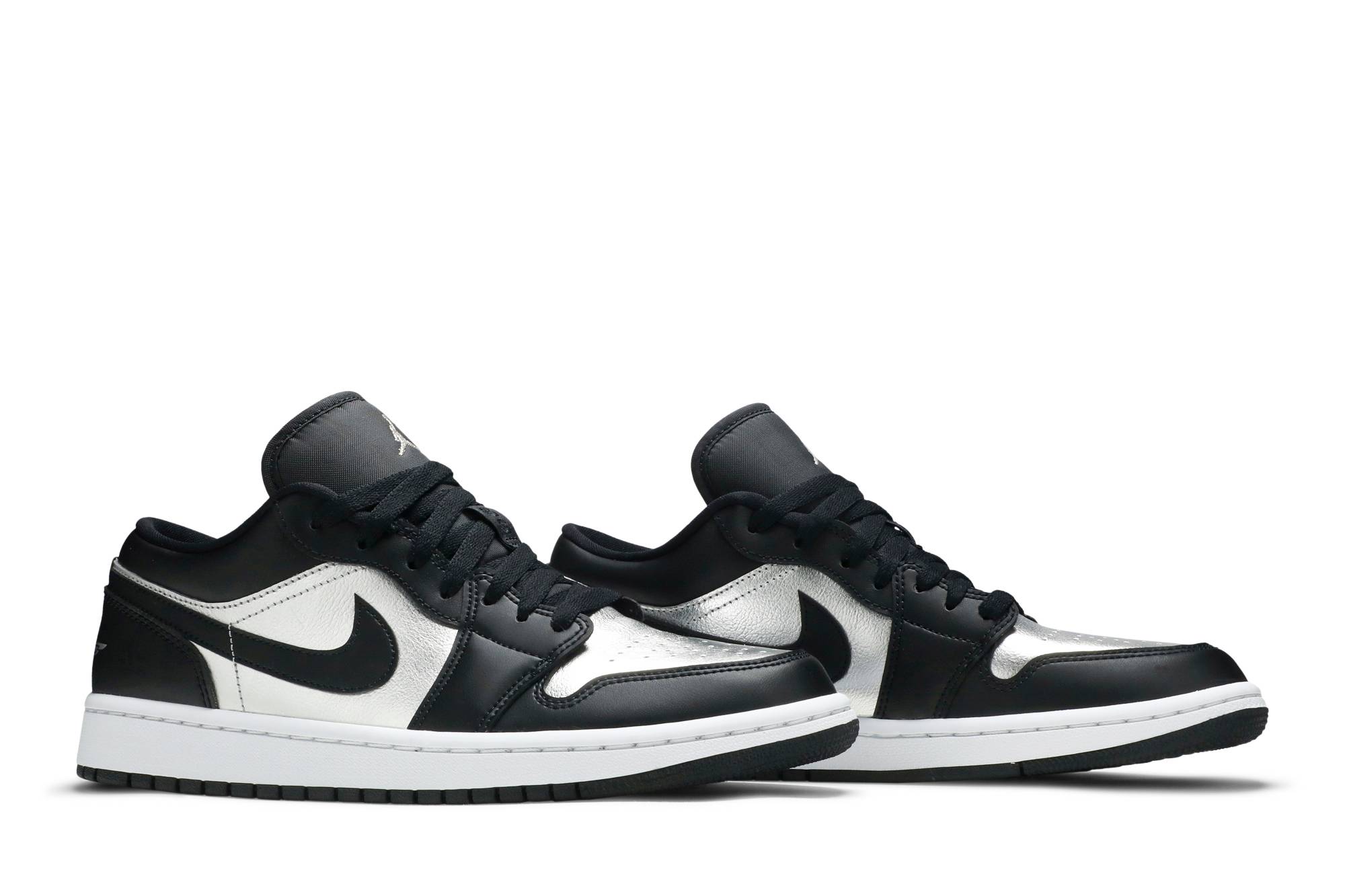 (Women) Air Jordan 1 Low SE Silver Toe DA5551-001 Nicesnk