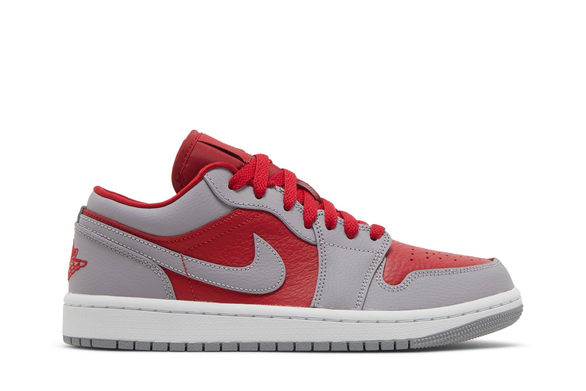 (Women) Air Jordan 1 Low SE ‘Split – Gym Red Cement Grey’ DR0502-600