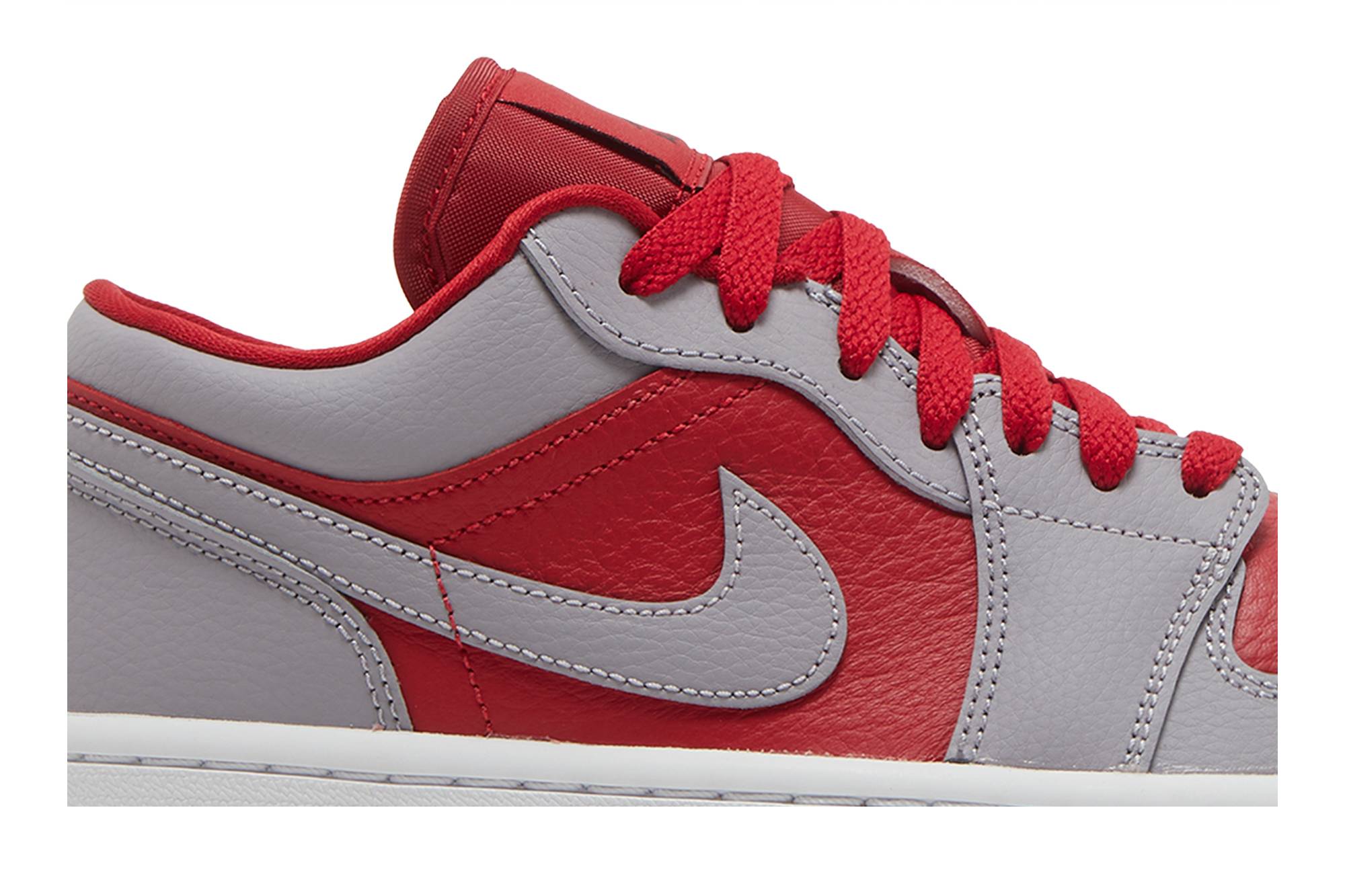 (Women) Air Jordan 1 Low SE ‘Split – Gym Red Cement Grey’ DR0502-600