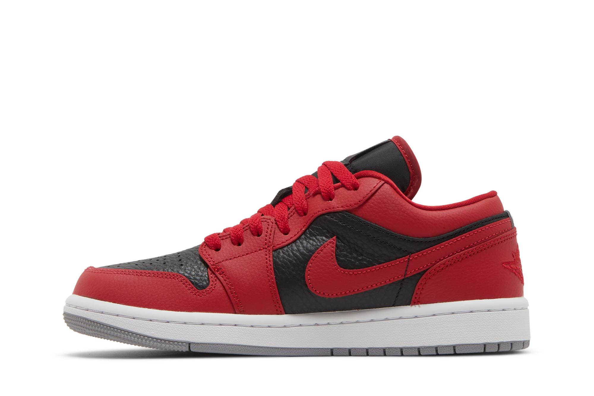 (Women) Air Jordan 1 Low SE ‘Split – Gym Red Cement Grey’ DR0502-600