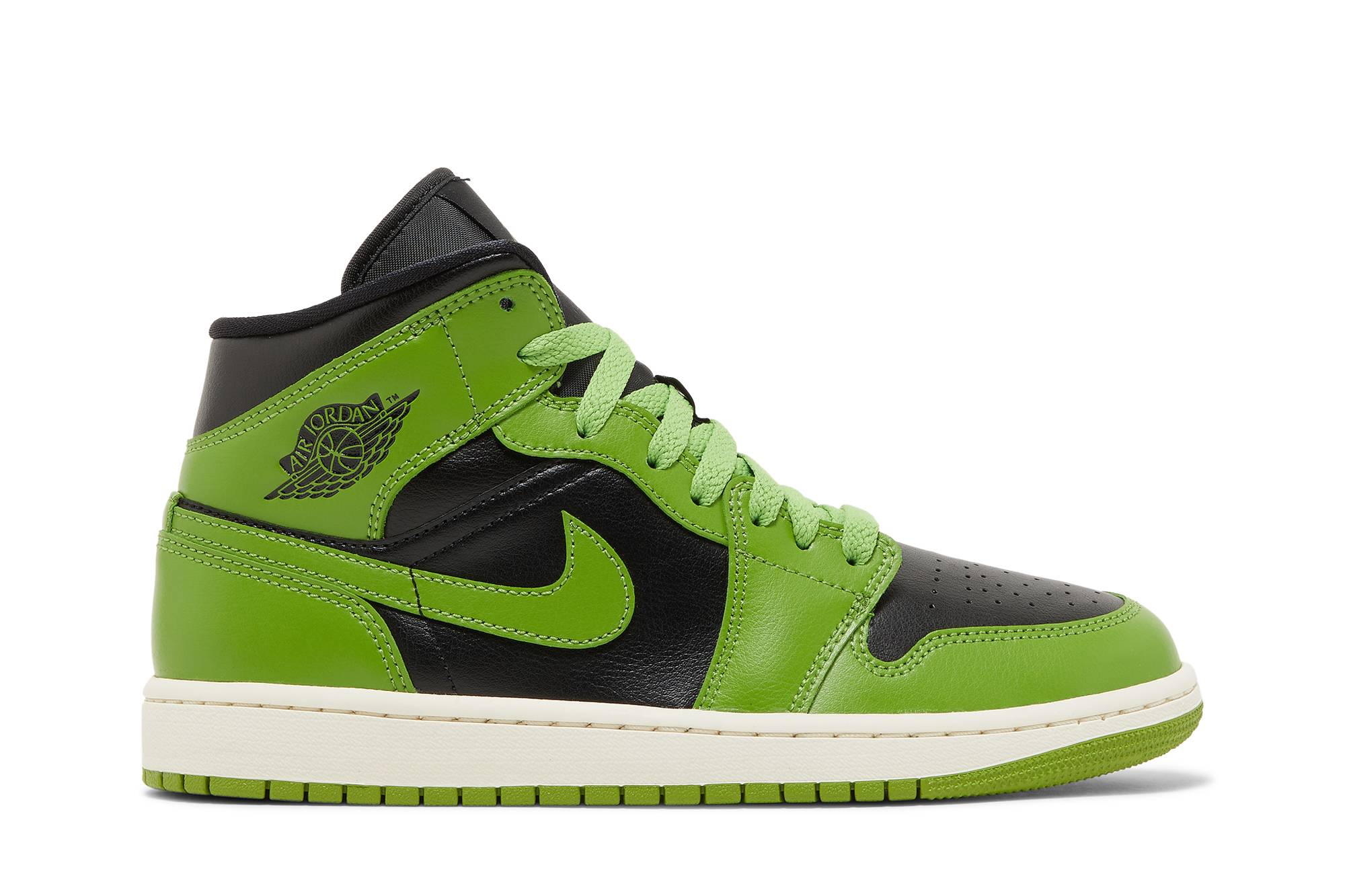 (Women) Air Jordan 1 Mid Altitude Green BQ6472-031 Nicesnk