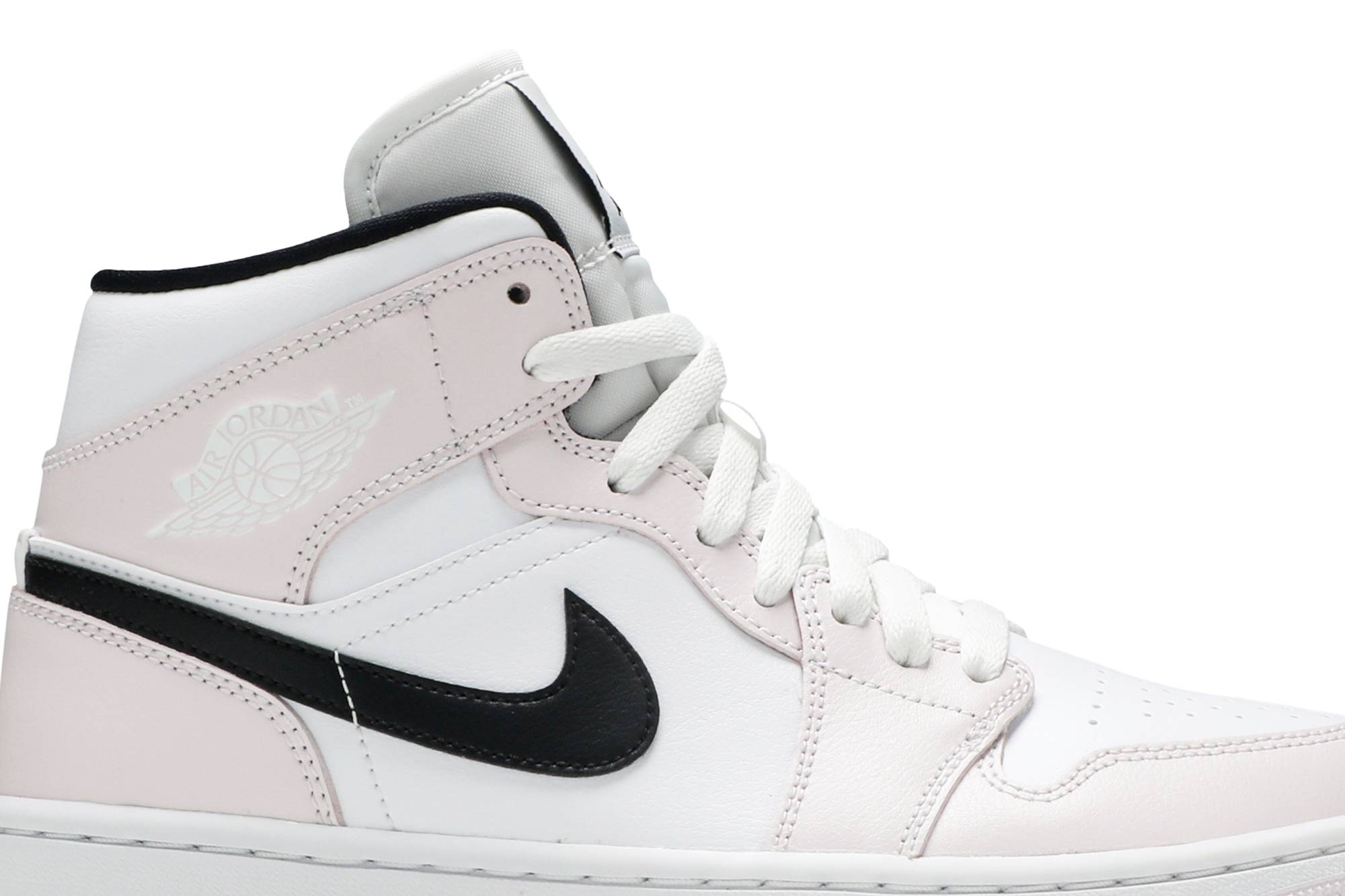 (Women) Air Jordan 1 Mid Barely Rose BQ6472-500 Nicesnk