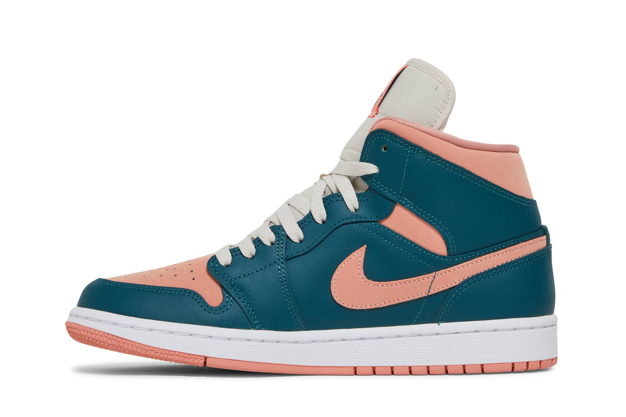 (Women) Air Jordan 1 Mid Dark Teal Green BQ6472-308 Nicesnk