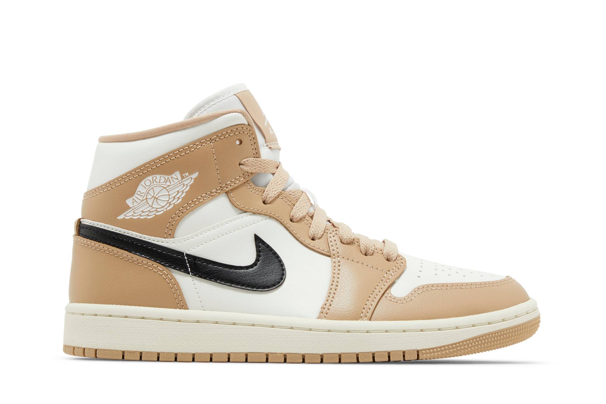 (Women) Air Jordan 1 Mid ‘Desert’ BQ6472-103