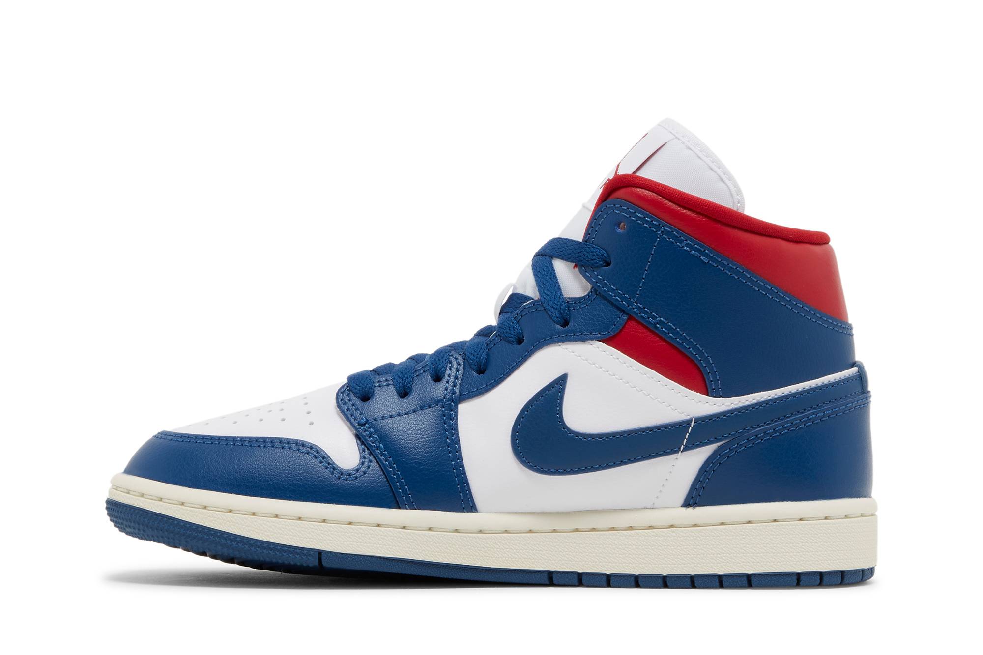 (Women) Air Jordan 1 Mid French Blue BQ6472-146 Nicesnk