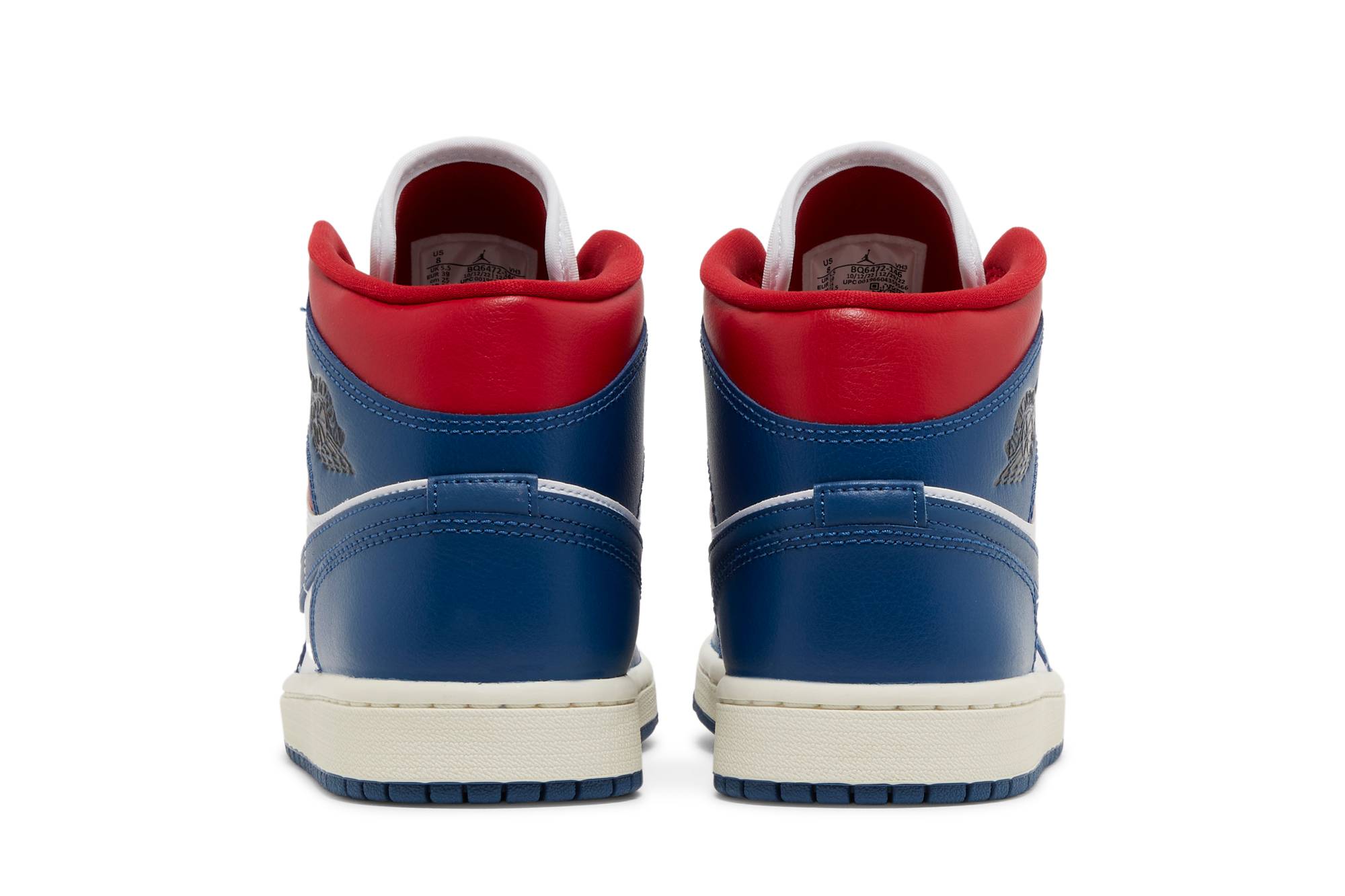 (Women) Air Jordan 1 Mid French Blue BQ6472-146 Nicesnk