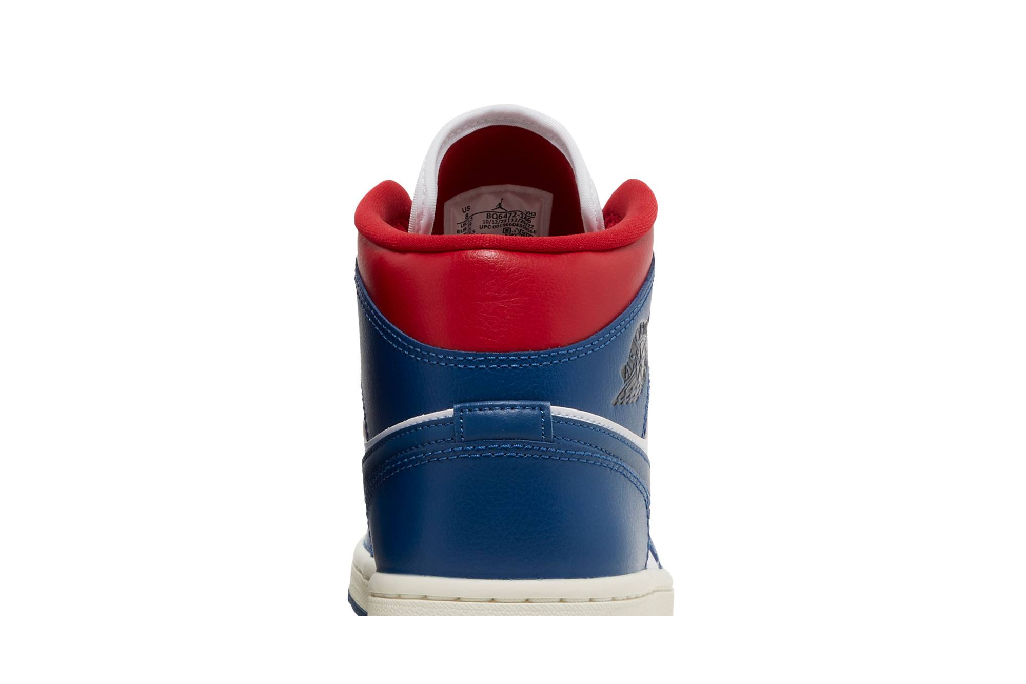 (Women) Air Jordan 1 Mid French Blue BQ6472-146 Nicesnk