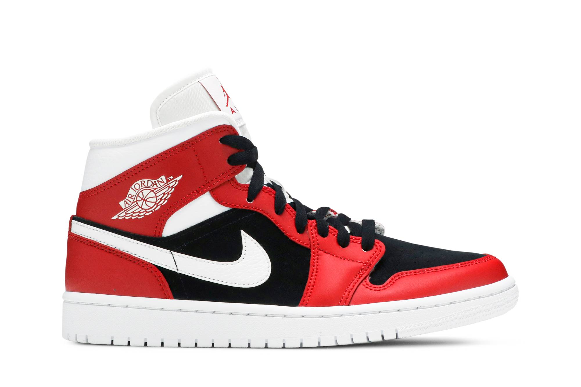 (Women) Air Jordan 1 Mid ‘Gym Red Black’ BQ6472-601