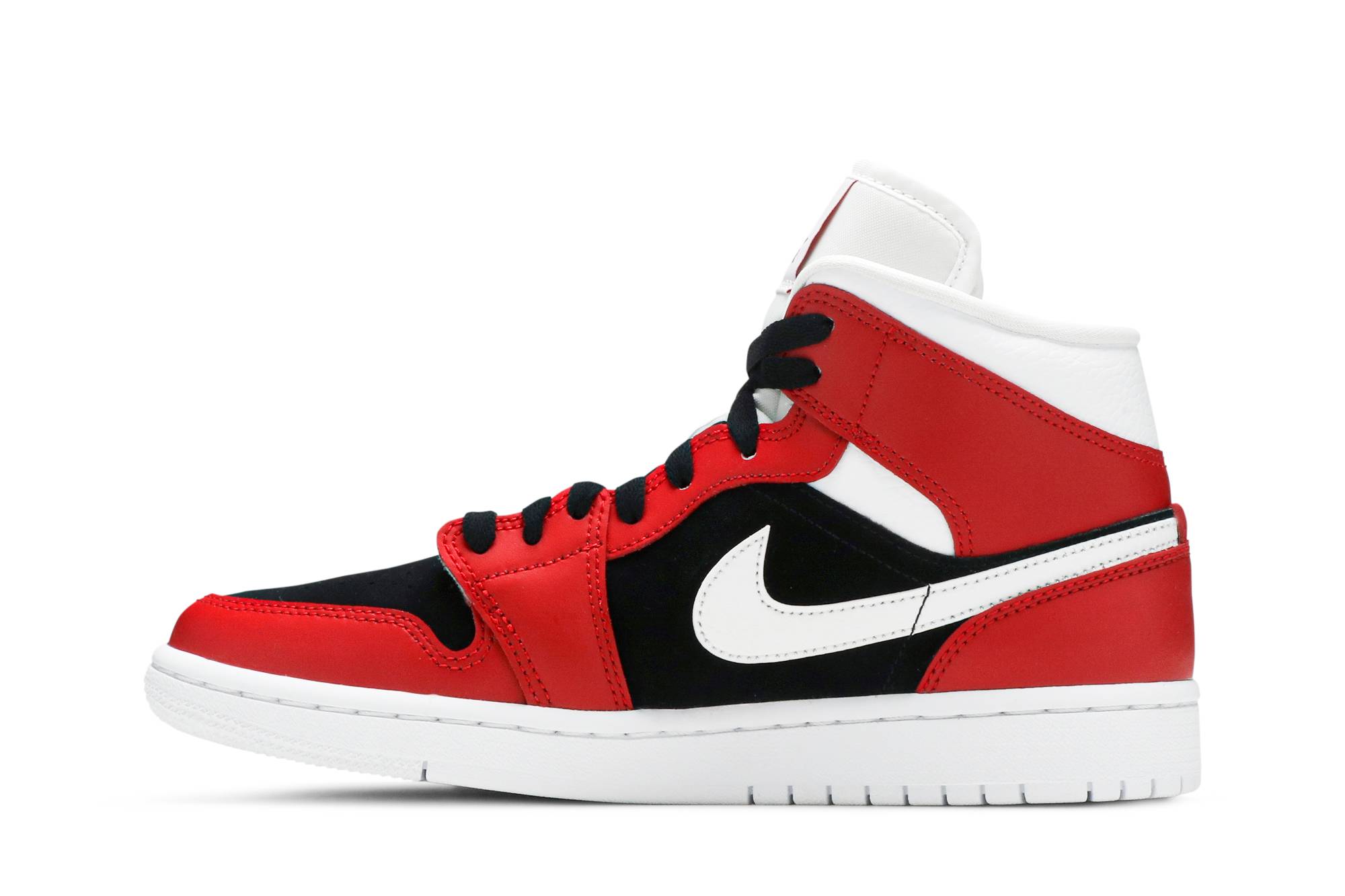 (Women) Air Jordan 1 Mid ‘Gym Red Black’ BQ6472-601