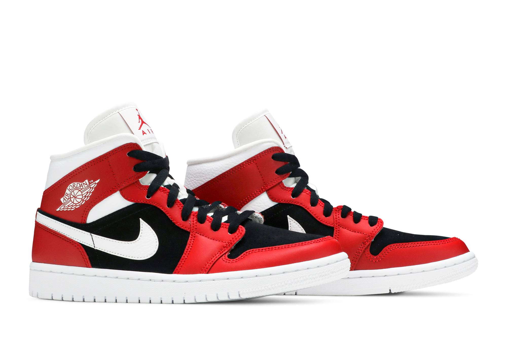(Women) Air Jordan 1 Mid ‘Gym Red Black’ BQ6472-601