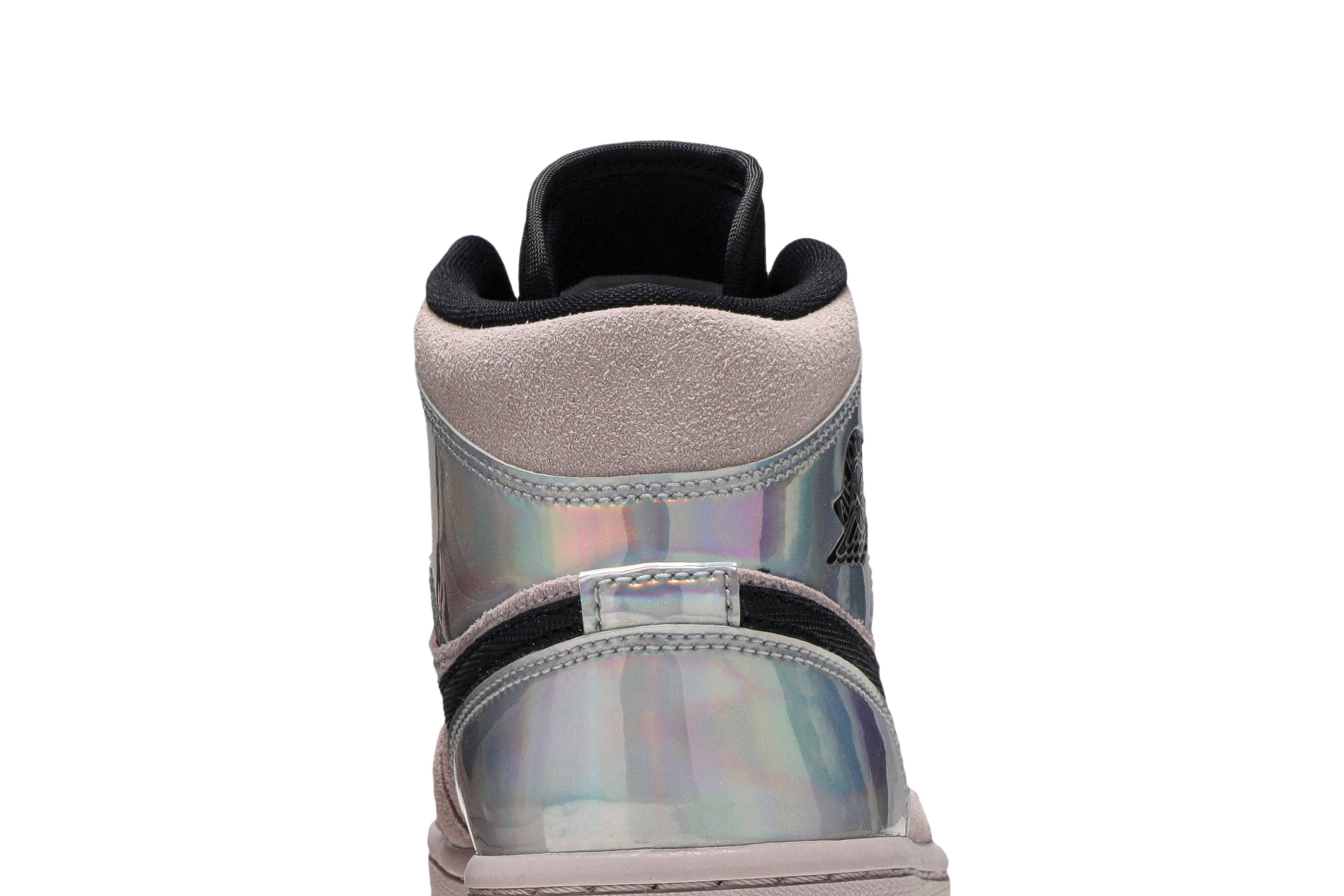 (Women) Air Jordan 1 Mid Iridescent BQ6472-602 Nicesnk