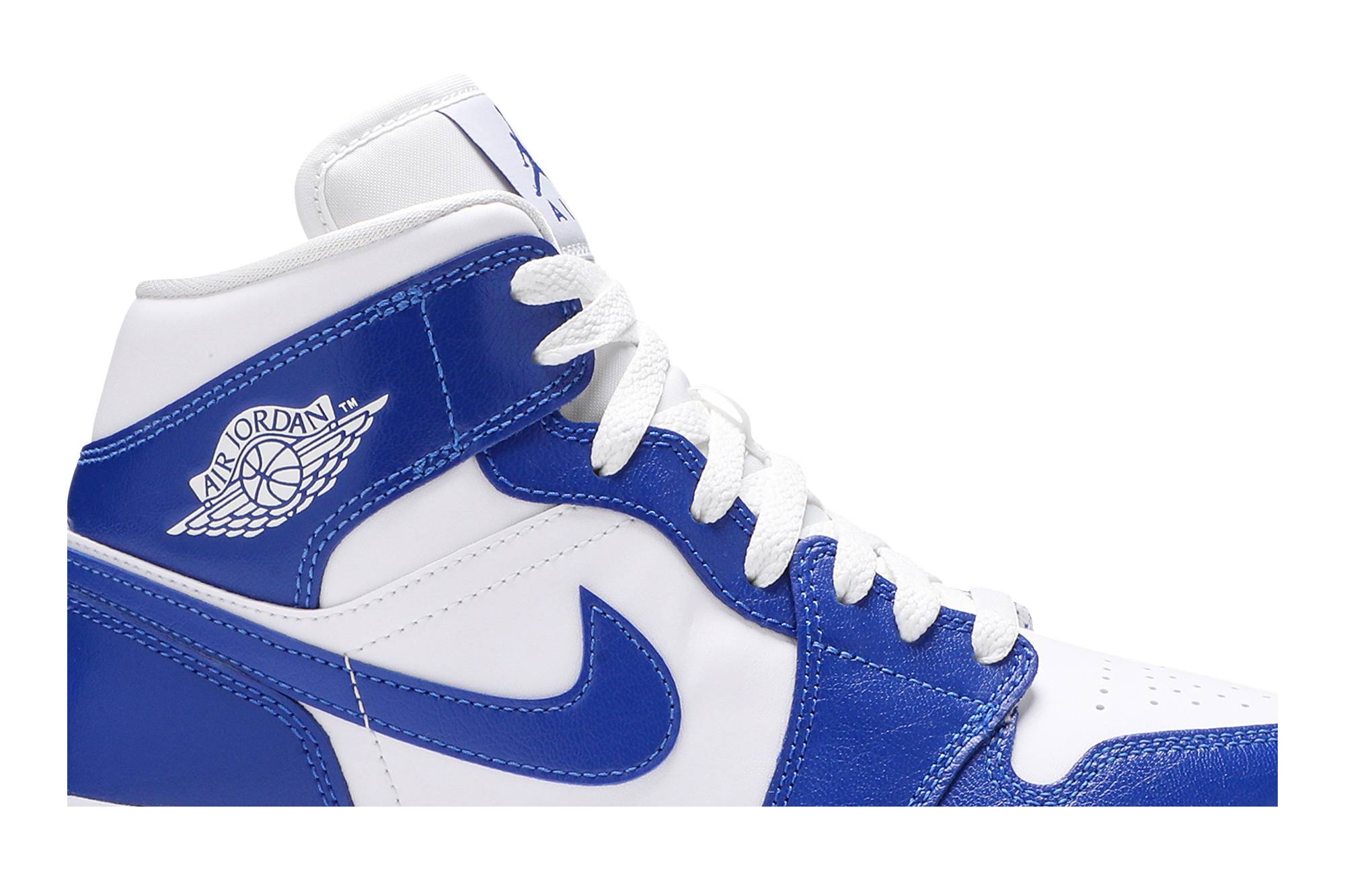 (Women) Air Jordan 1 Mid ‘Kentucky Blue’ BQ6472-104