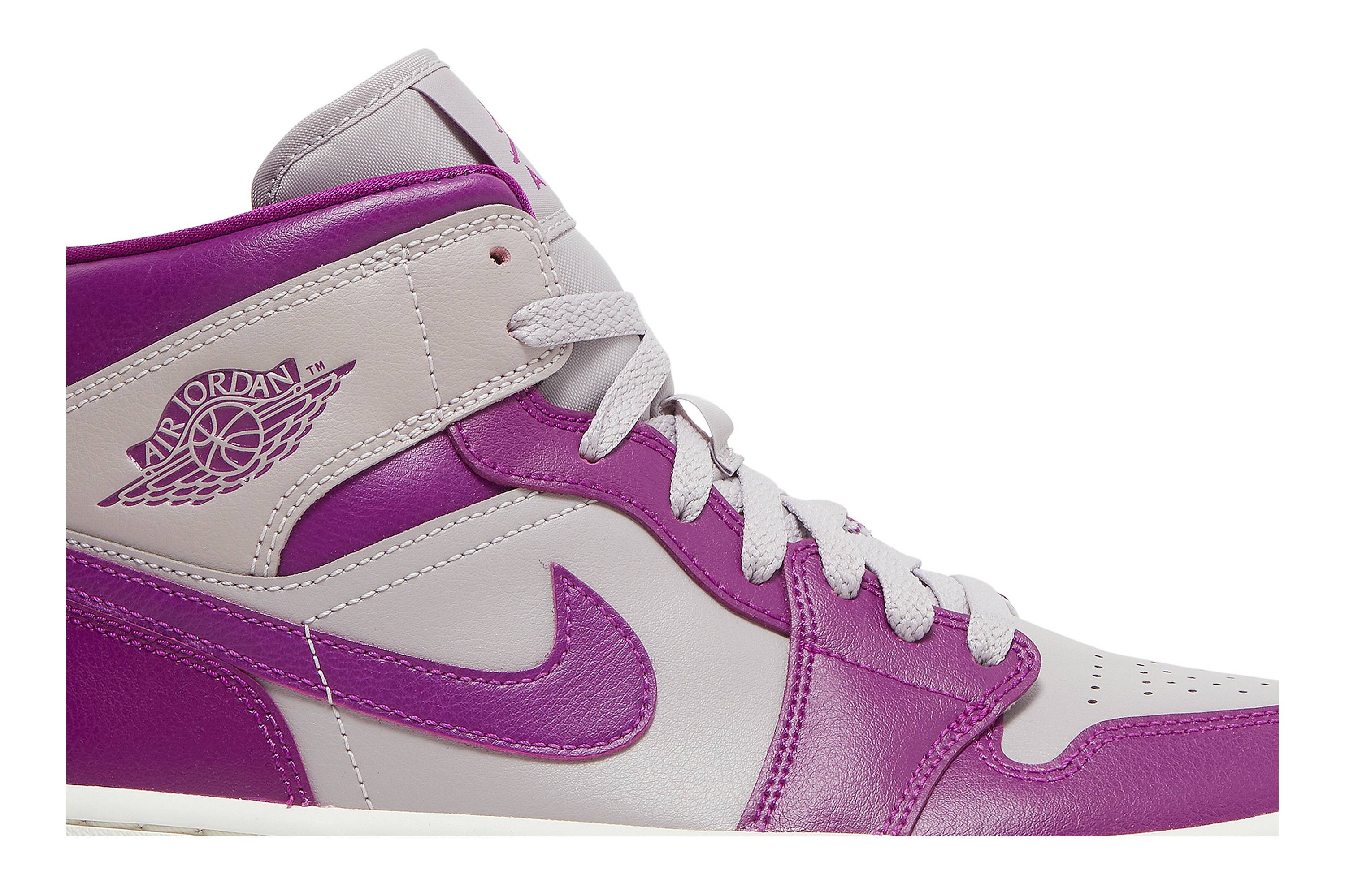 (Women) Air Jordan 1 Mid Magenta BQ6472-501 Nicesnk