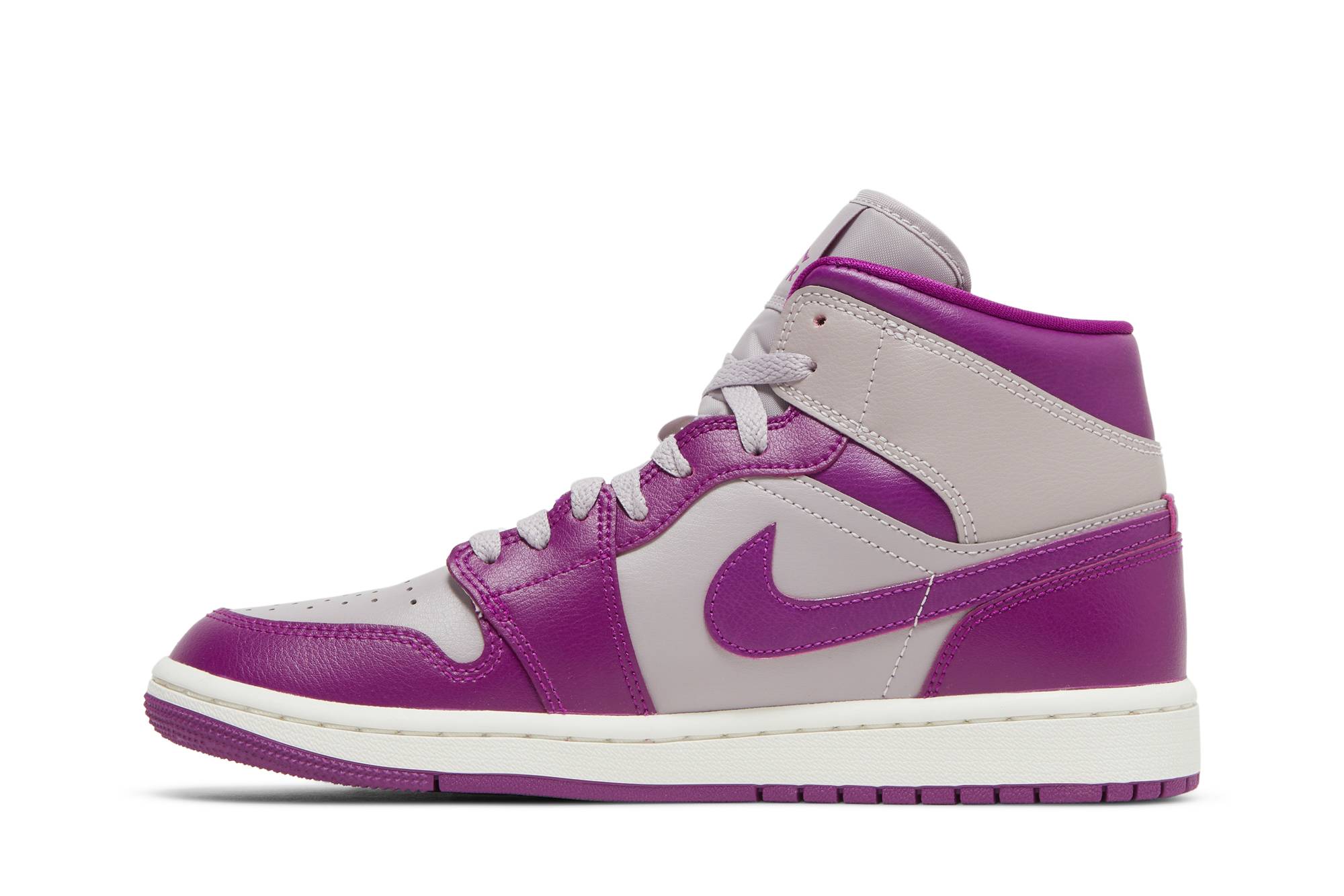 (Women) Air Jordan 1 Mid Magenta BQ6472-501 Nicesnk