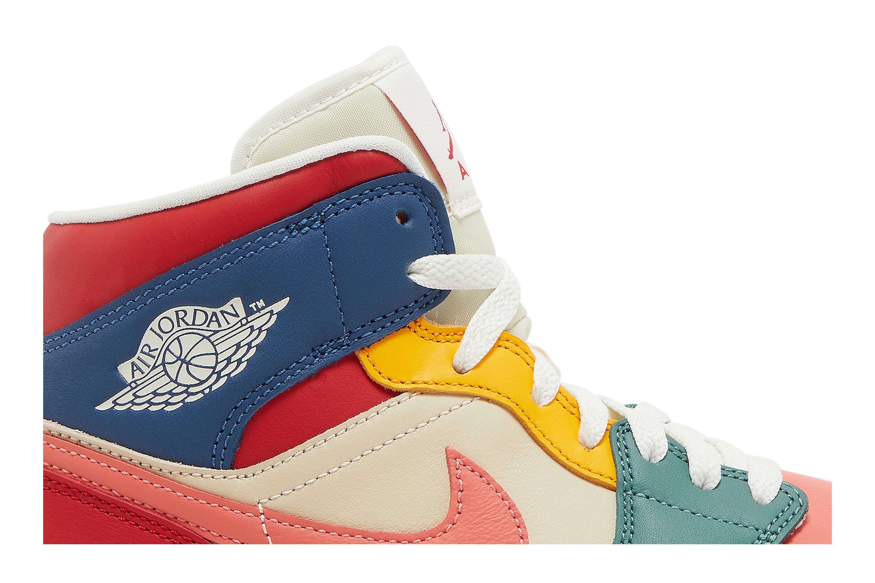 (Women) Air Jordan 1 Mid ‘Multi-Color’ DN3738-400