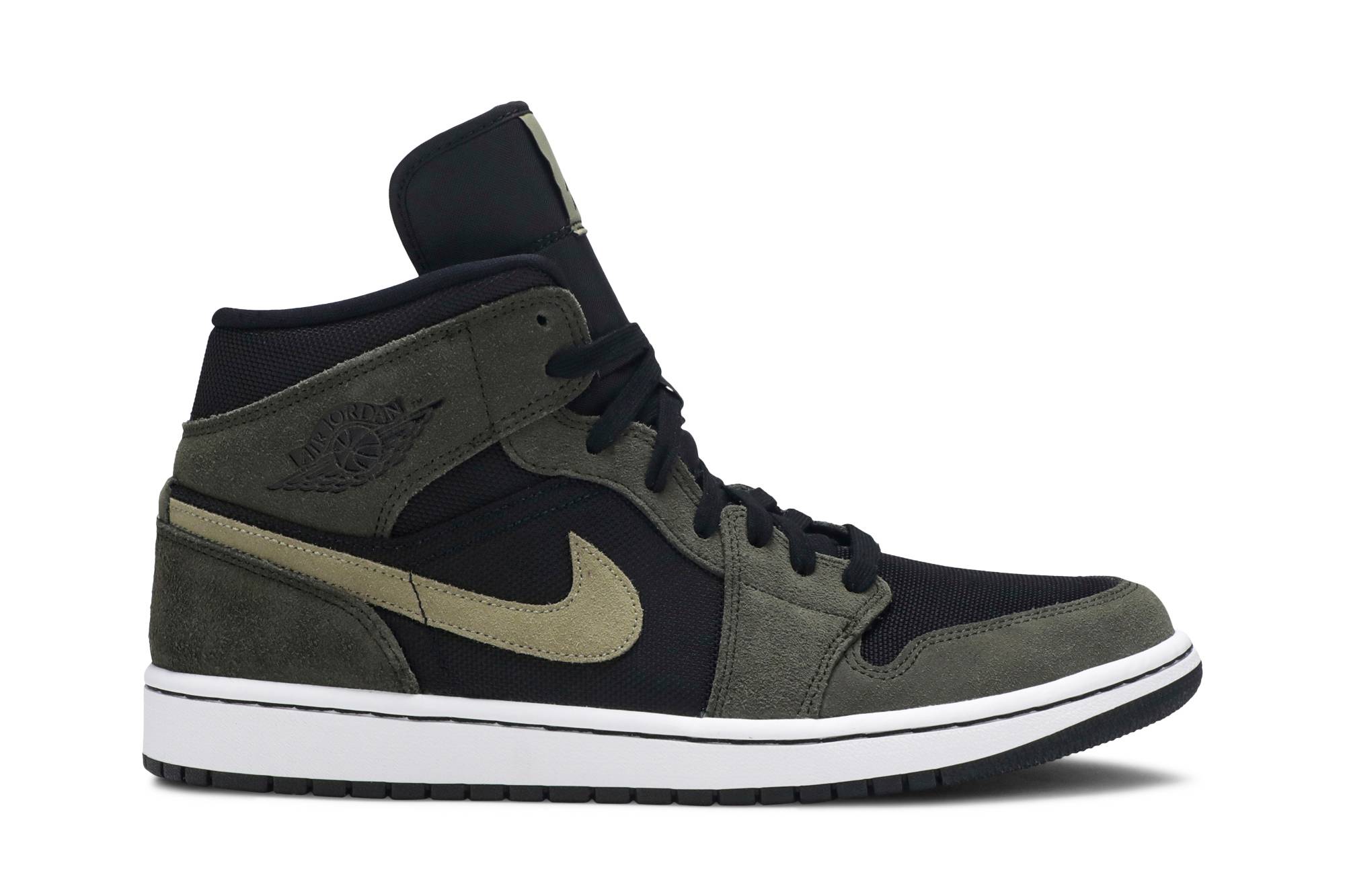 (Women) Air Jordan 1 Mid ‘Olive’ BQ6472-030