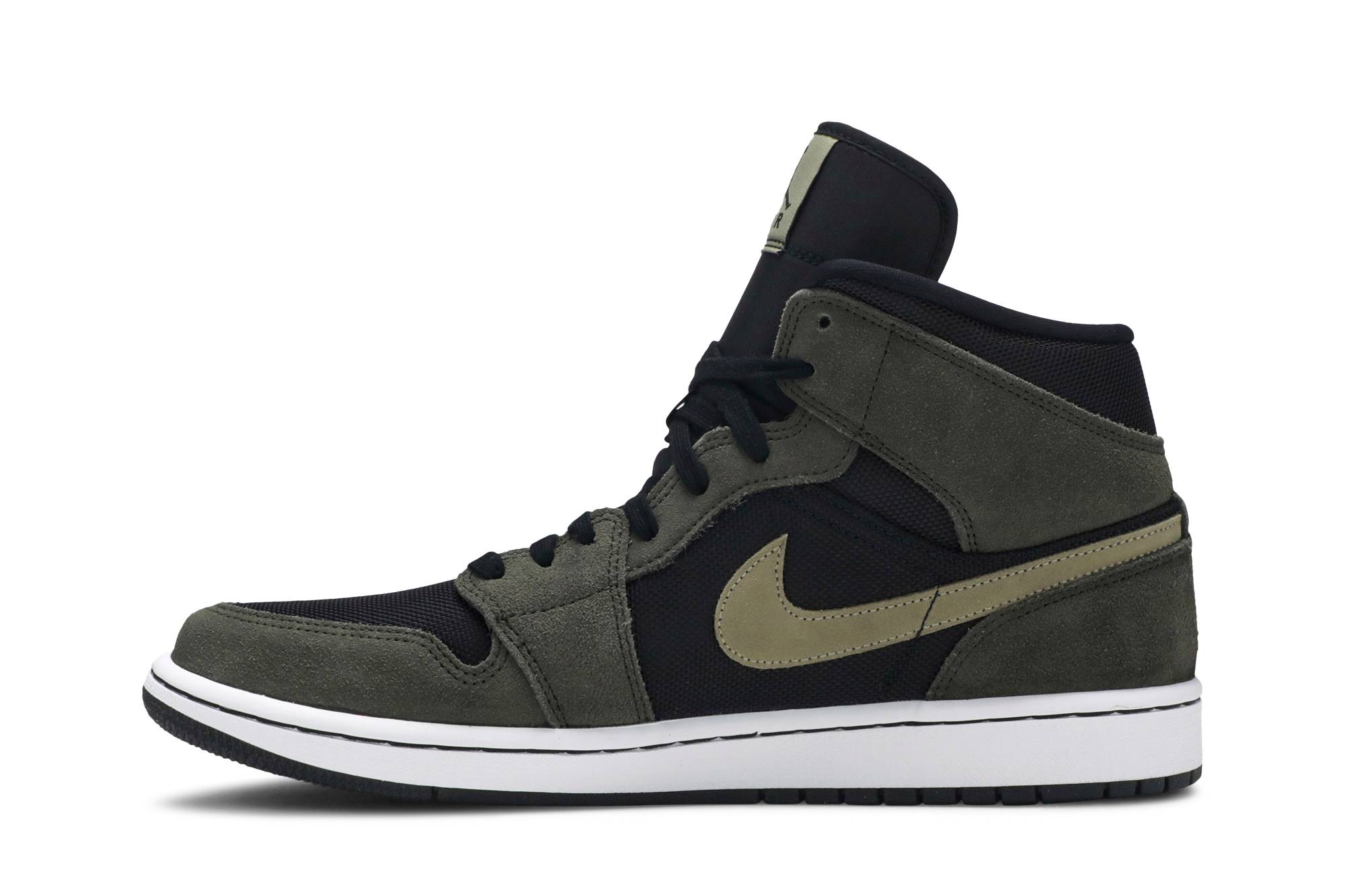 (Women) Air Jordan 1 Mid ‘Olive’ BQ6472-030