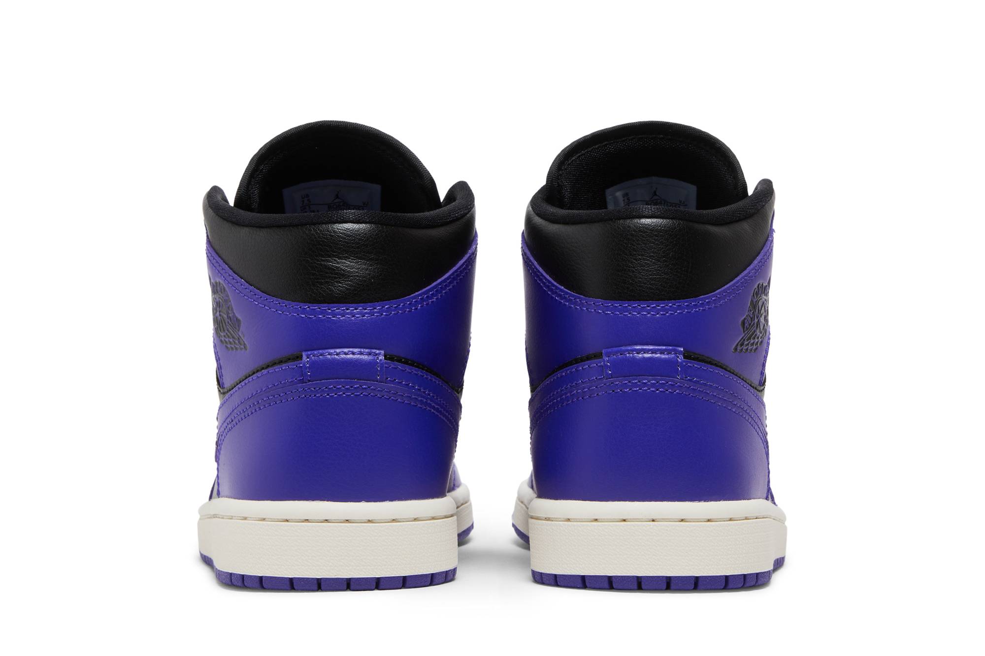 (Women) Air Jordan 1 Mid ‘Purple and Black’ BQ6472-051