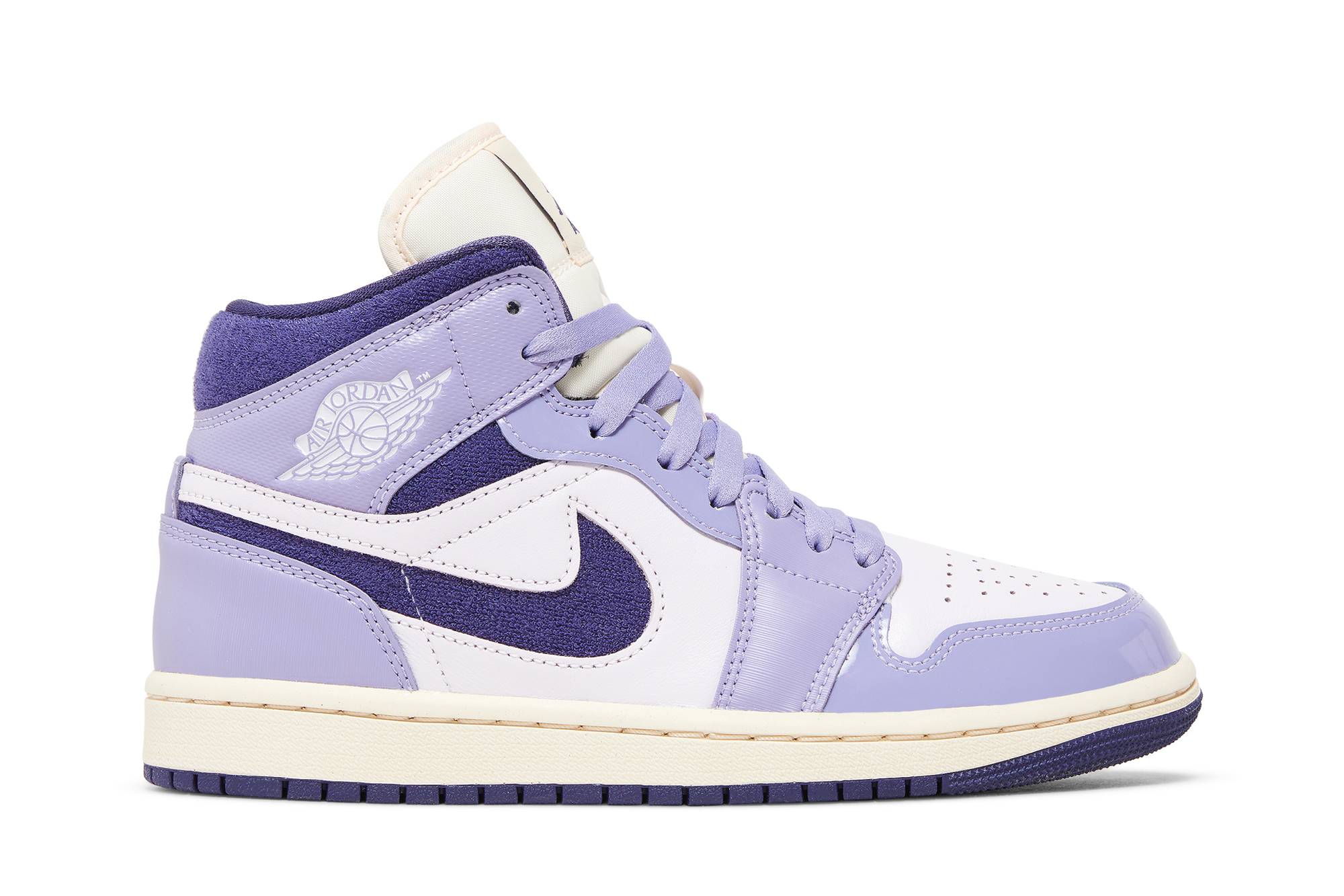 (Women) Air Jordan 1 Mid ‘Purple Chenille’ DZ3745-500
