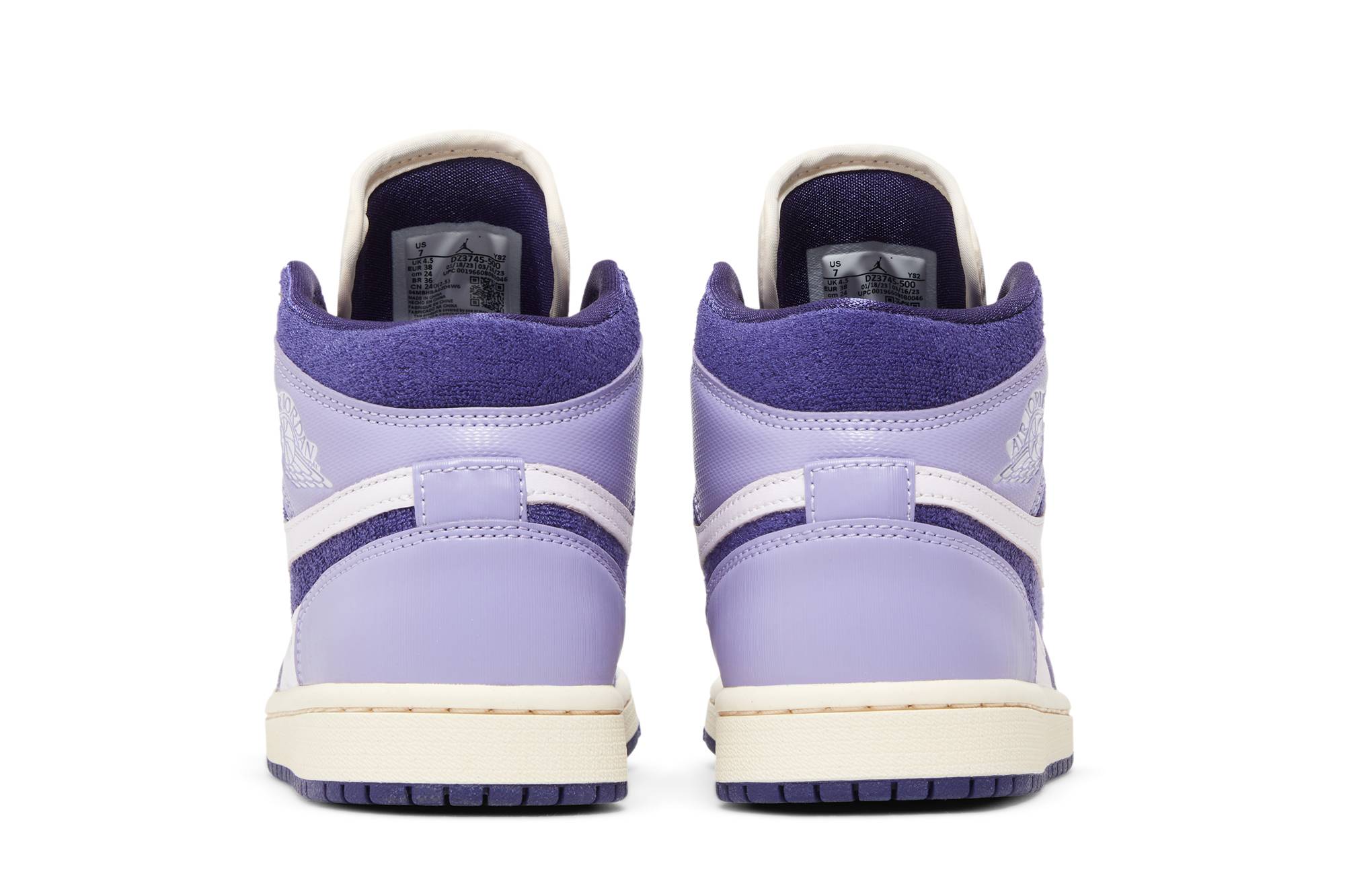 (Women) Air Jordan 1 Mid ‘Purple Chenille’ DZ3745-500