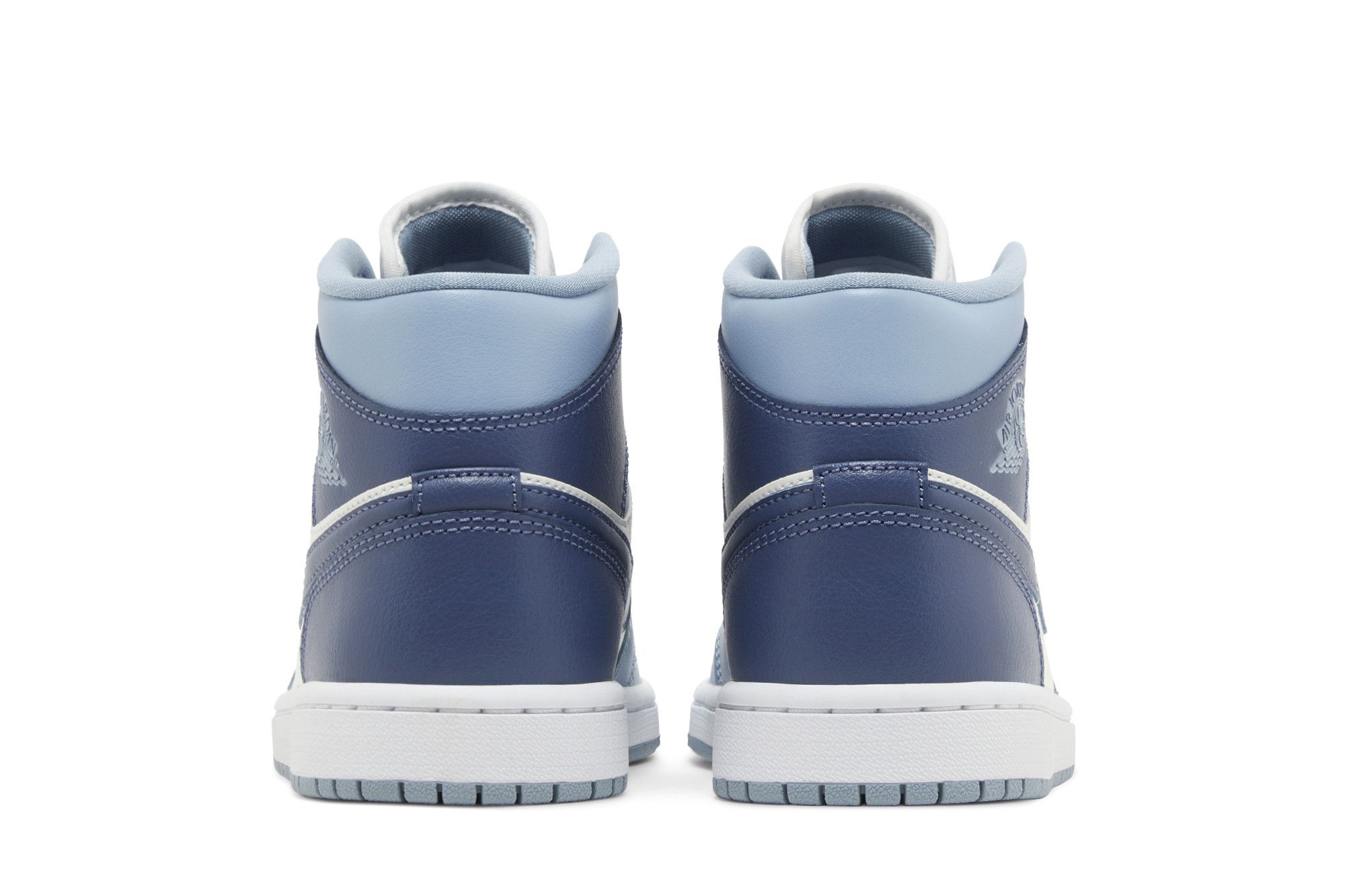 (Women) Air Jordan 1 Mid ‘Sail Diffused Blue’ BQ6472-140