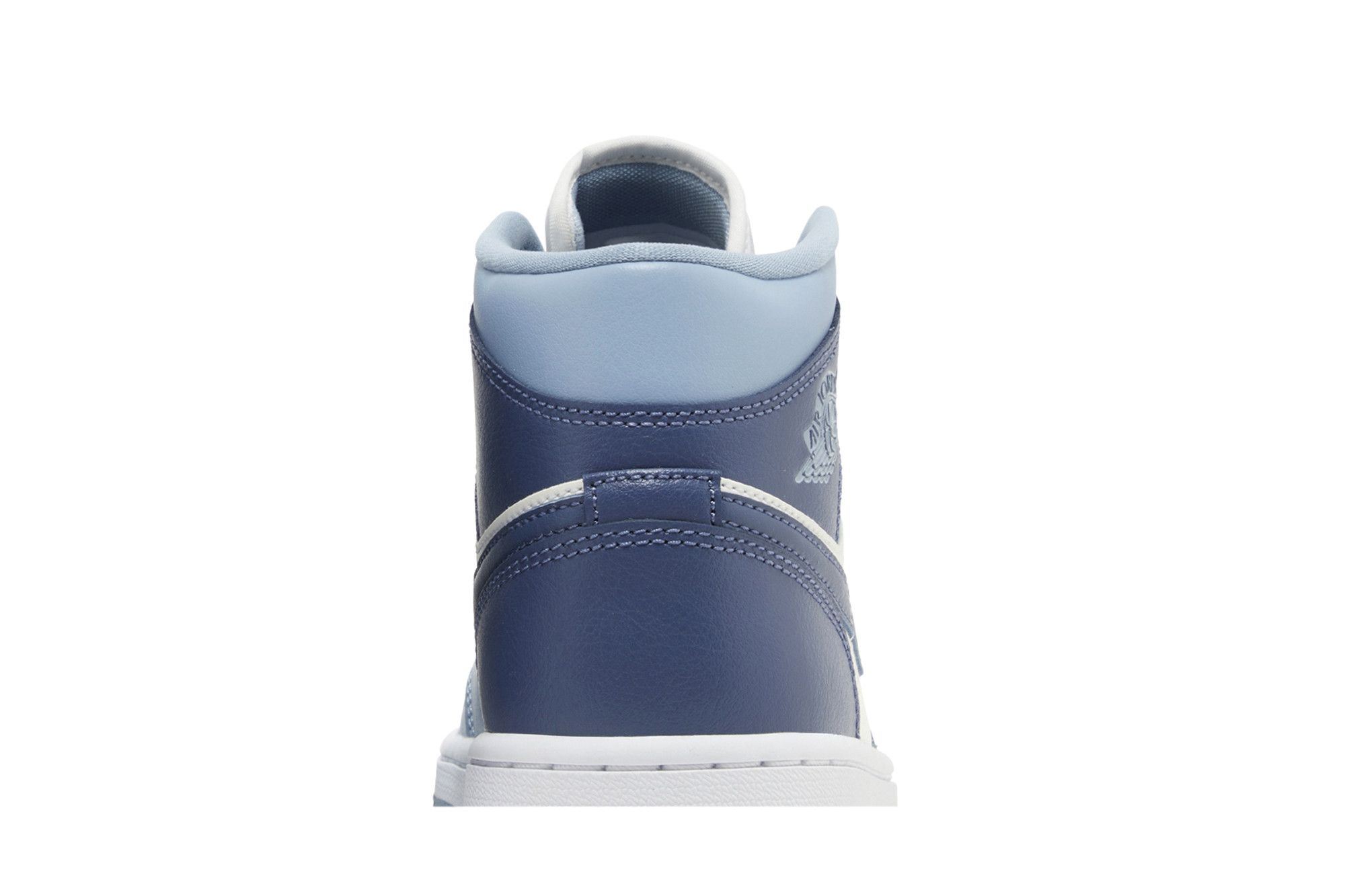 (Women) Air Jordan 1 Mid ‘Sail Diffused Blue’ BQ6472-140