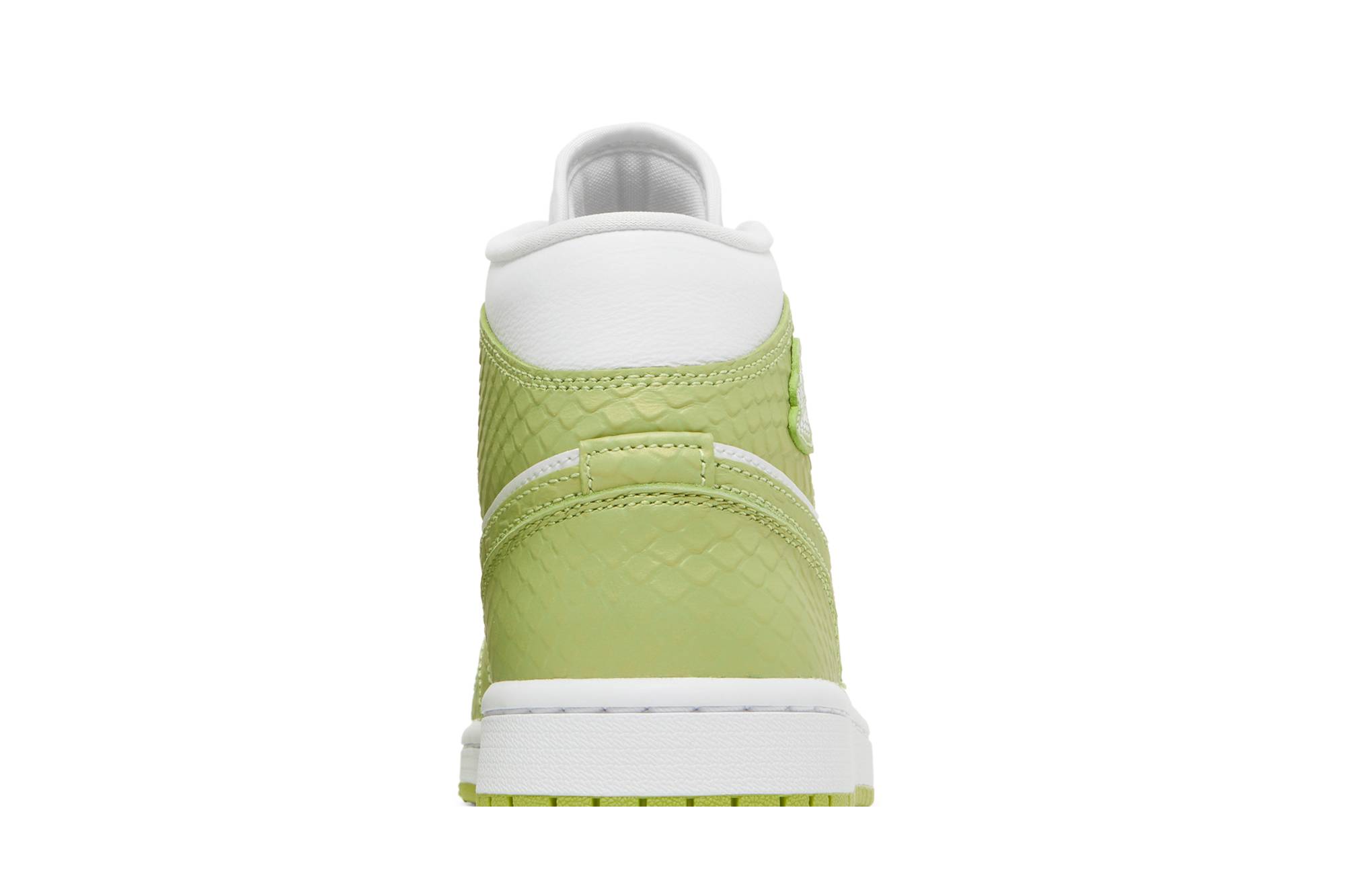 (Women) Air Jordan 1 Mid SE Green Python DV2959-113 Nicesnk